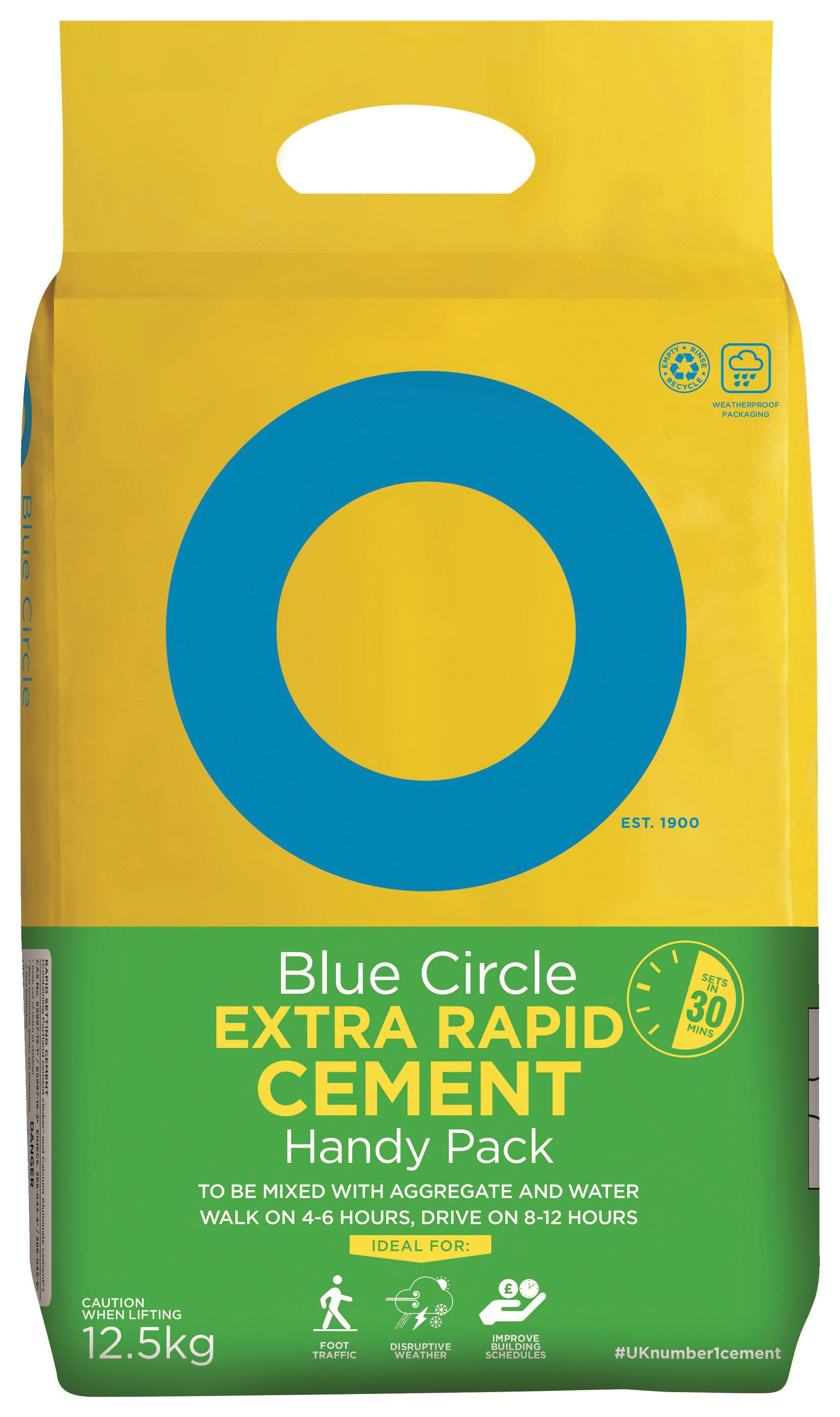 Blue Circle Extra Rapid Setting Cement Mixer Bag