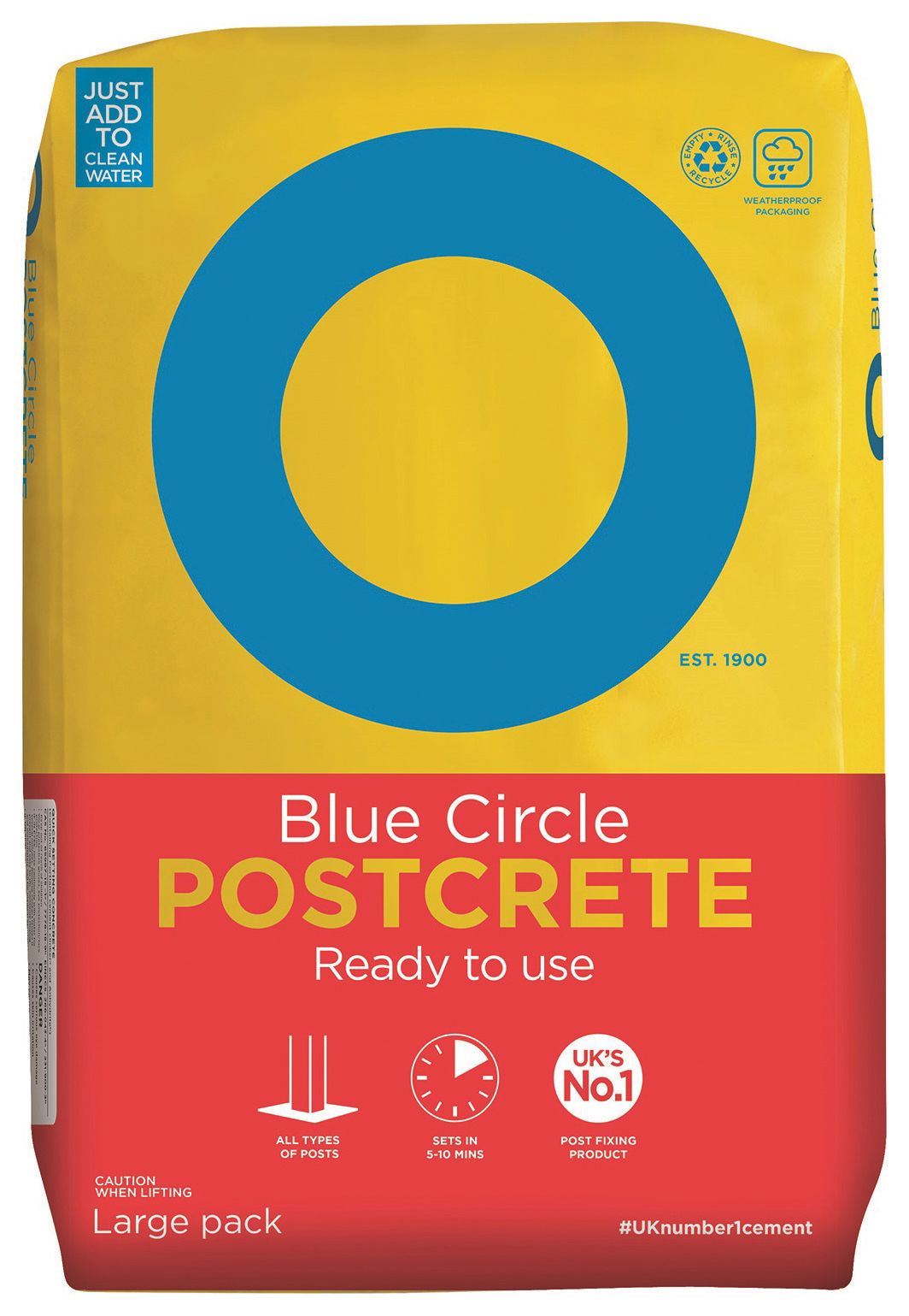 Blue Circle Ready To Use Postcrete - 20kg