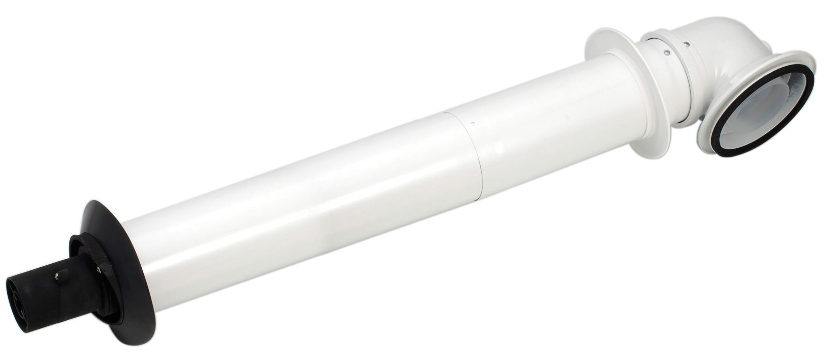 Image of Worcester Bosch Condensfit II 60/100mm Long Telescopic Flue Kit - Extends to 790mm