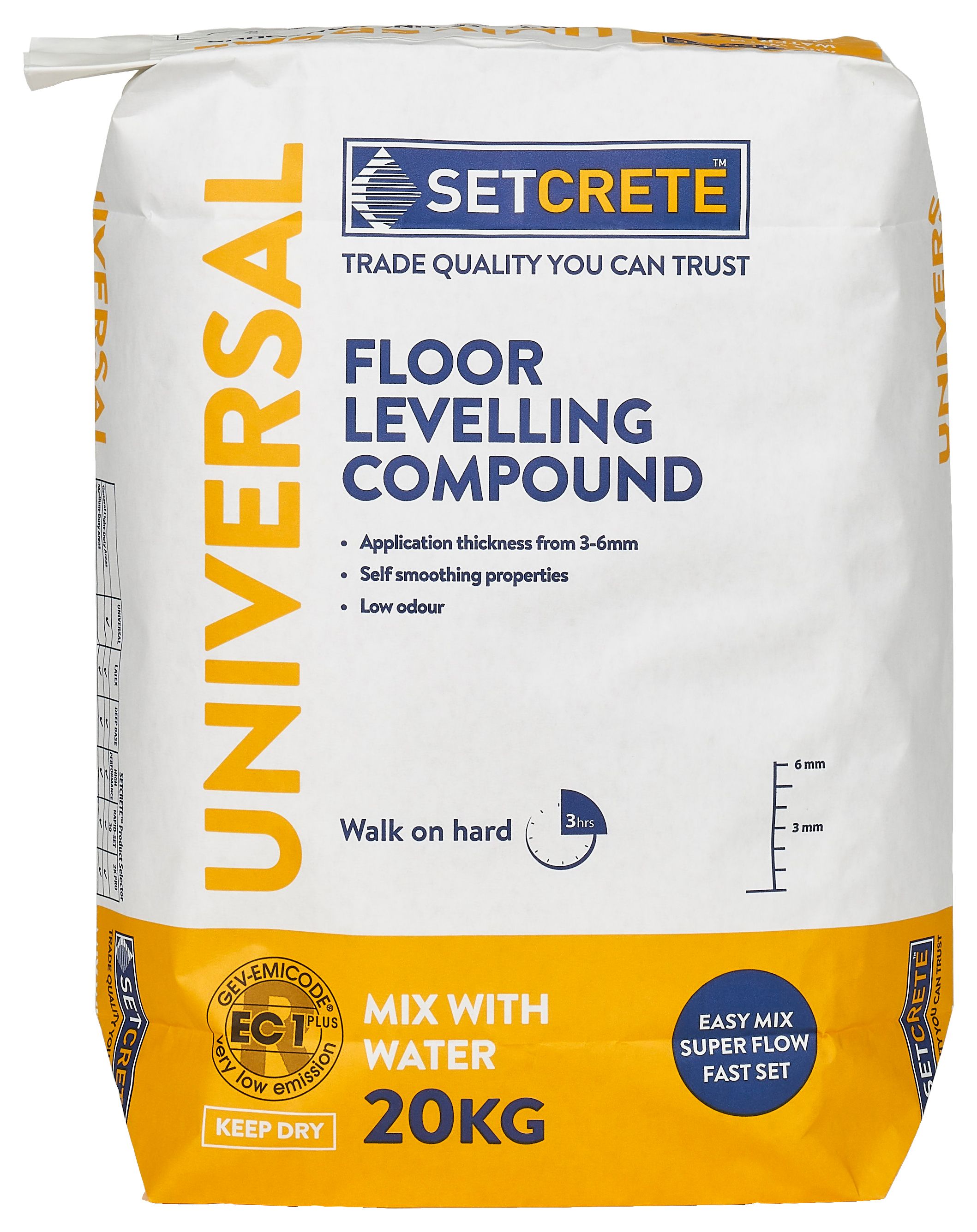 Image of Setcrete Universal Floor Levelling Compound - 20kg