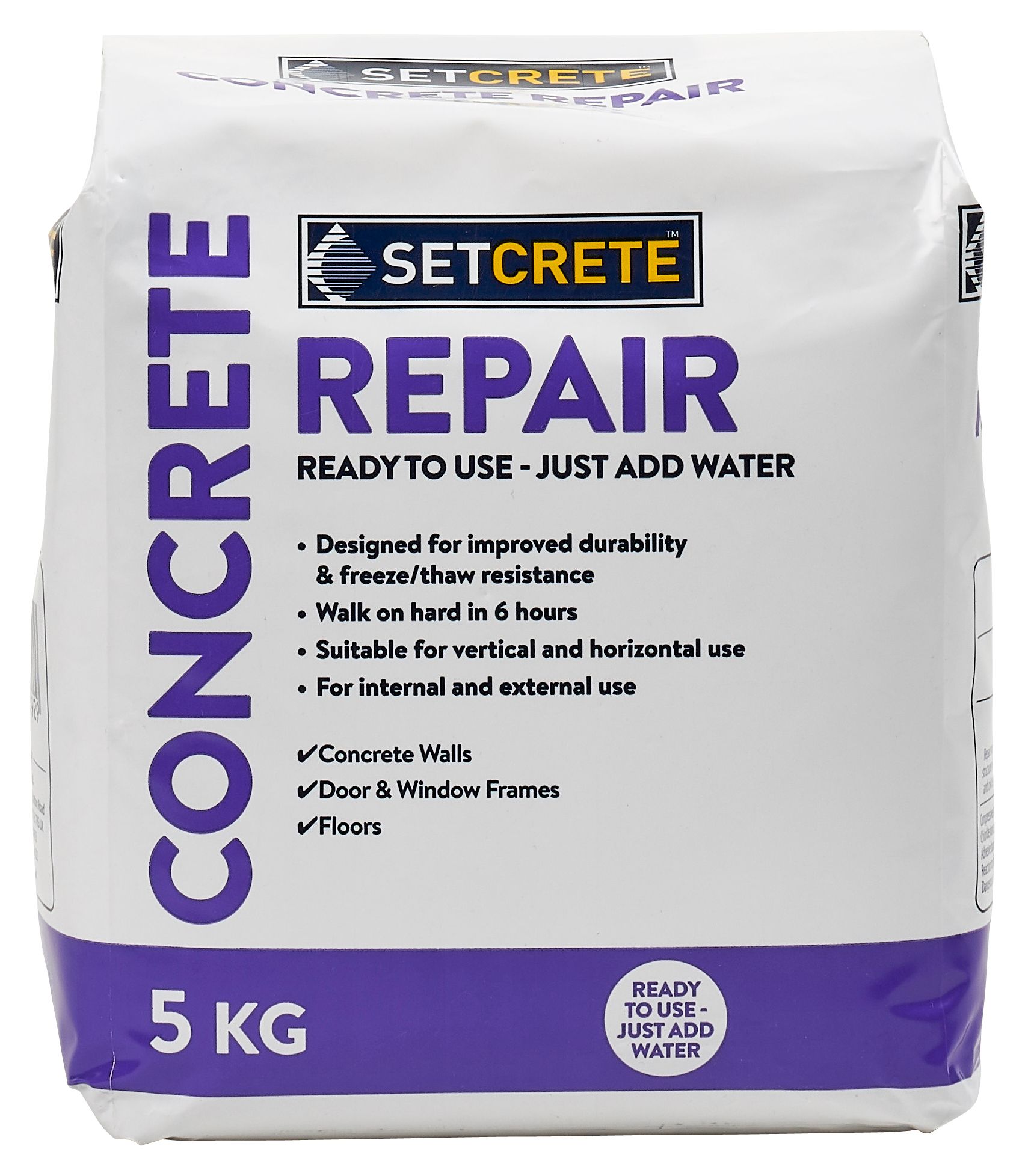 Image of Setcrete Concrete Repair Mortar - 5kg