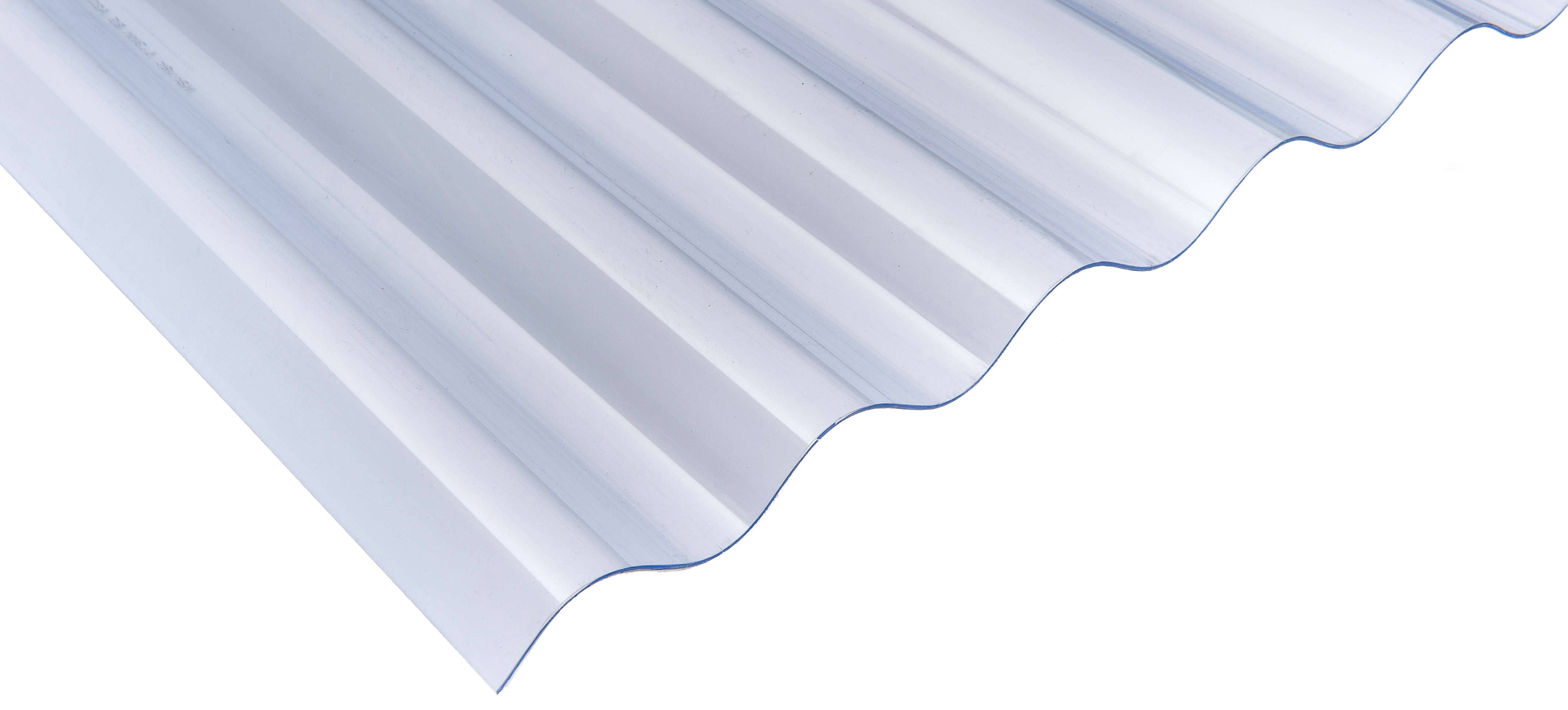 Image of Wickes PVCu Clear Corrugated Sheet 660 x 1800mm