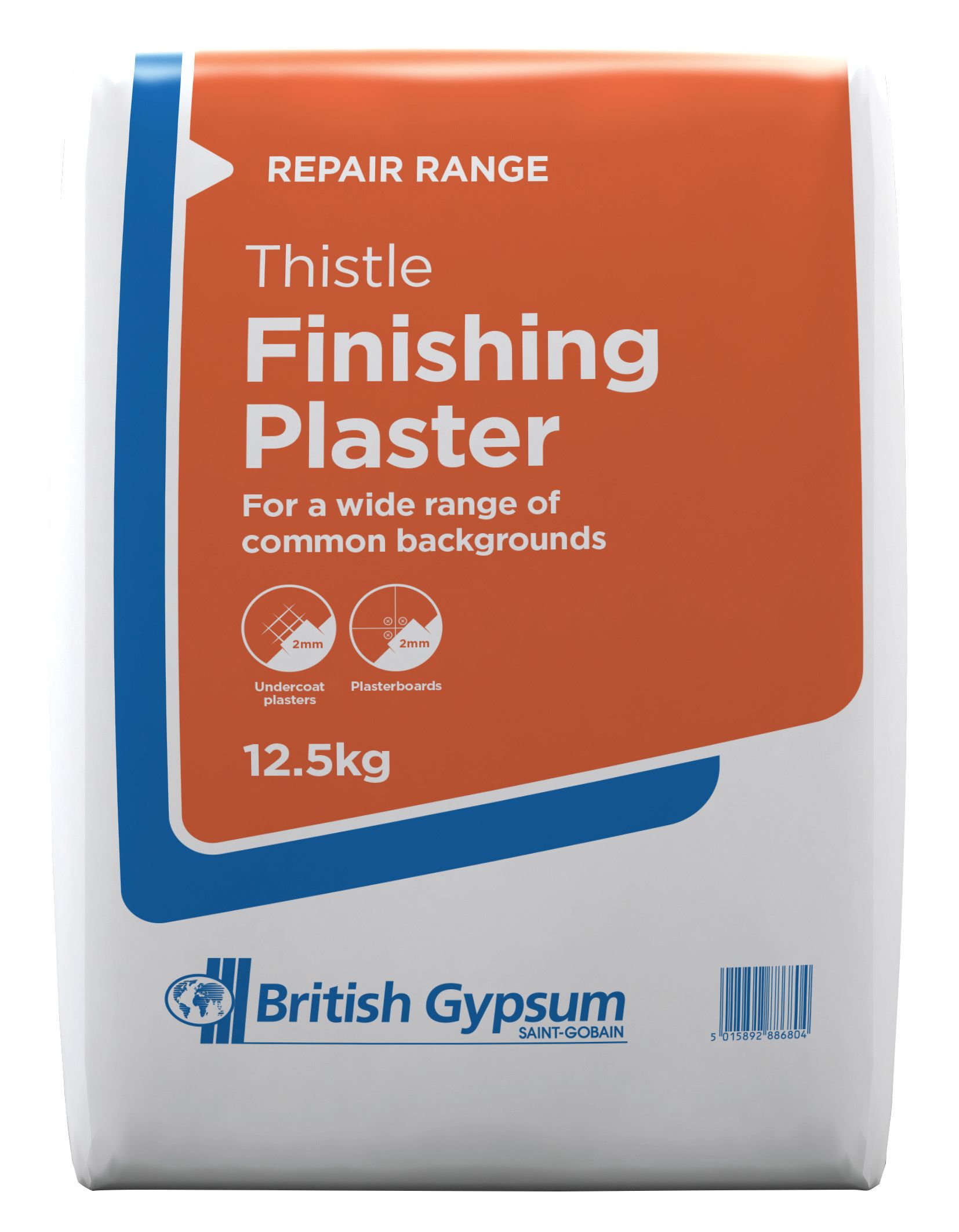 British Gypsum Thistle Finishing Plaster - 12.5kg