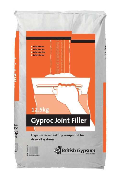 British Gypsum Gyproc Joint Filler - 12.5kg