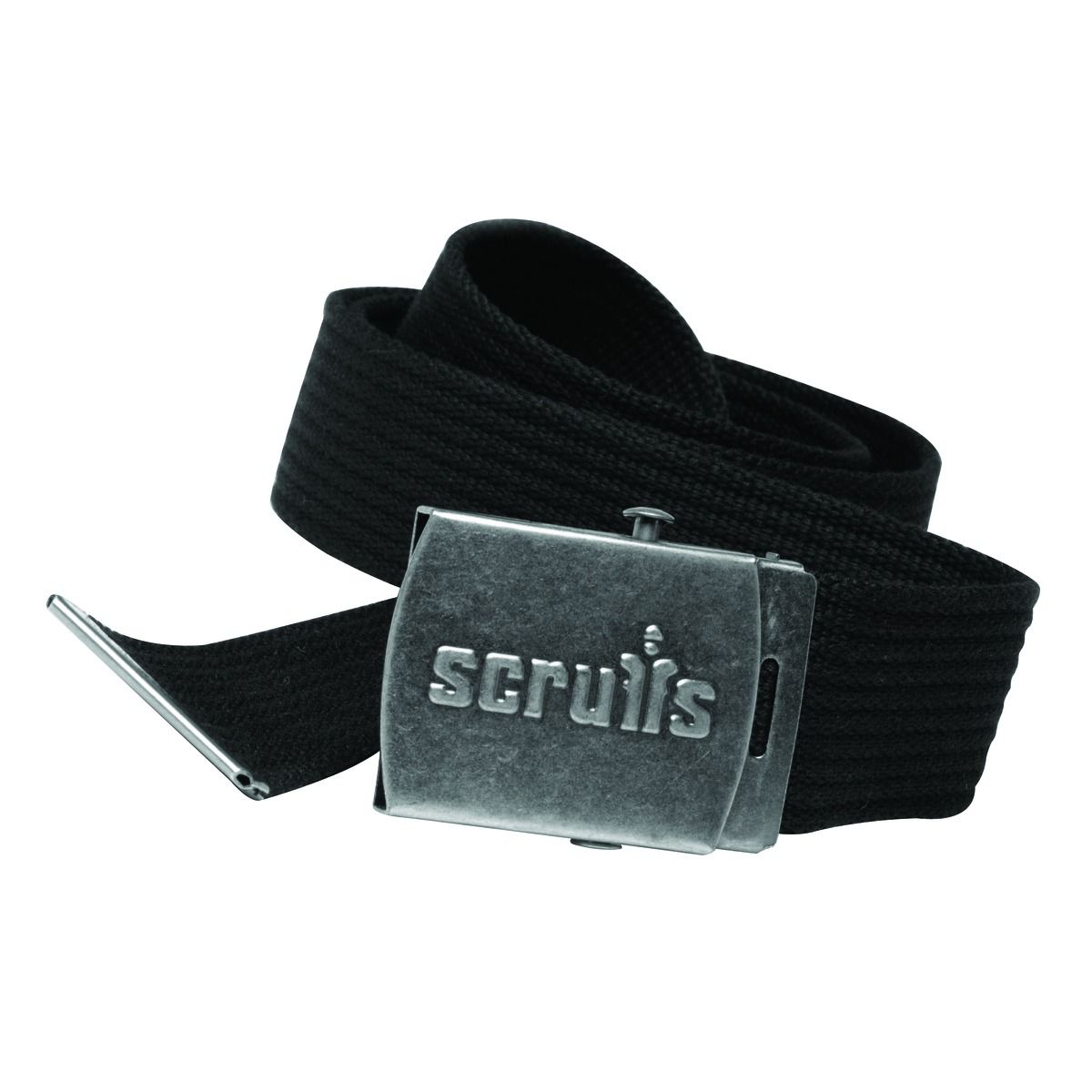 Image of Scruffs Reinforced Black Clip Belt One Size
