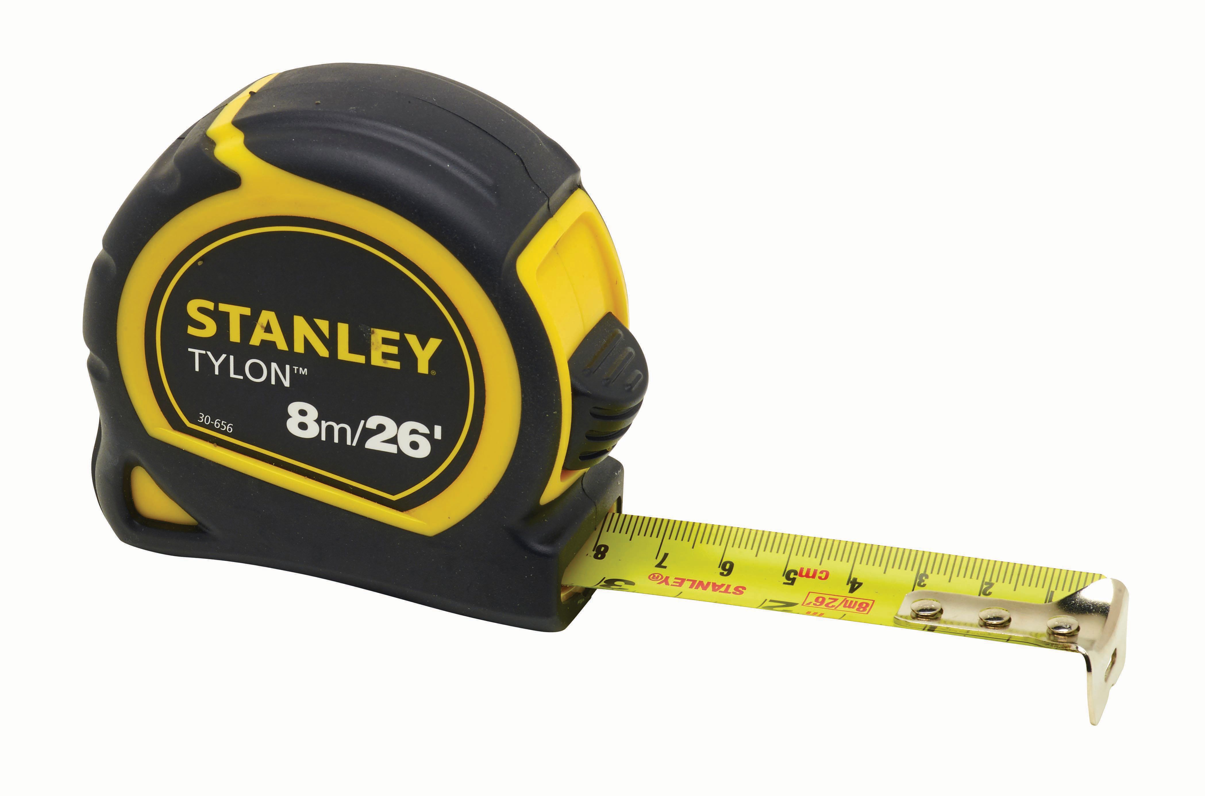 Image of Stanley 0-30-656 Tylon Tape Measure - 8m