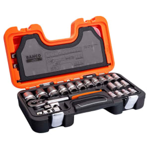 Image of Bahco 24 Piece 1/2in Drive Socket Set