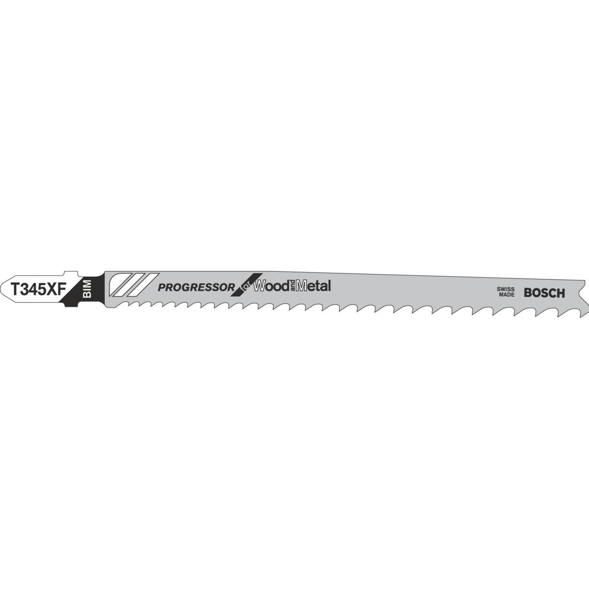 Bosch T345XF Wood Jigsaw Blades - Pack of 5