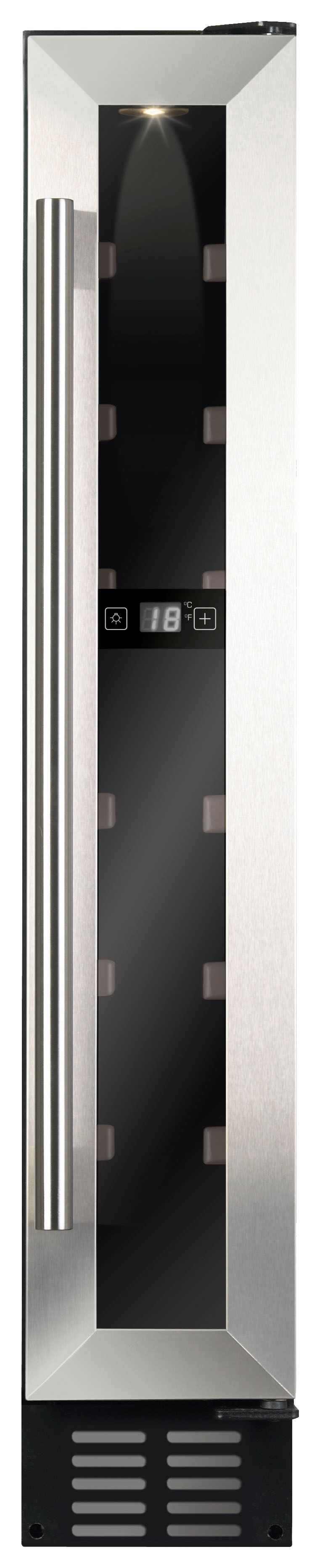 Image of CDA FWC153SS 150mm Slimline Wine Cooler - Stainless Steel