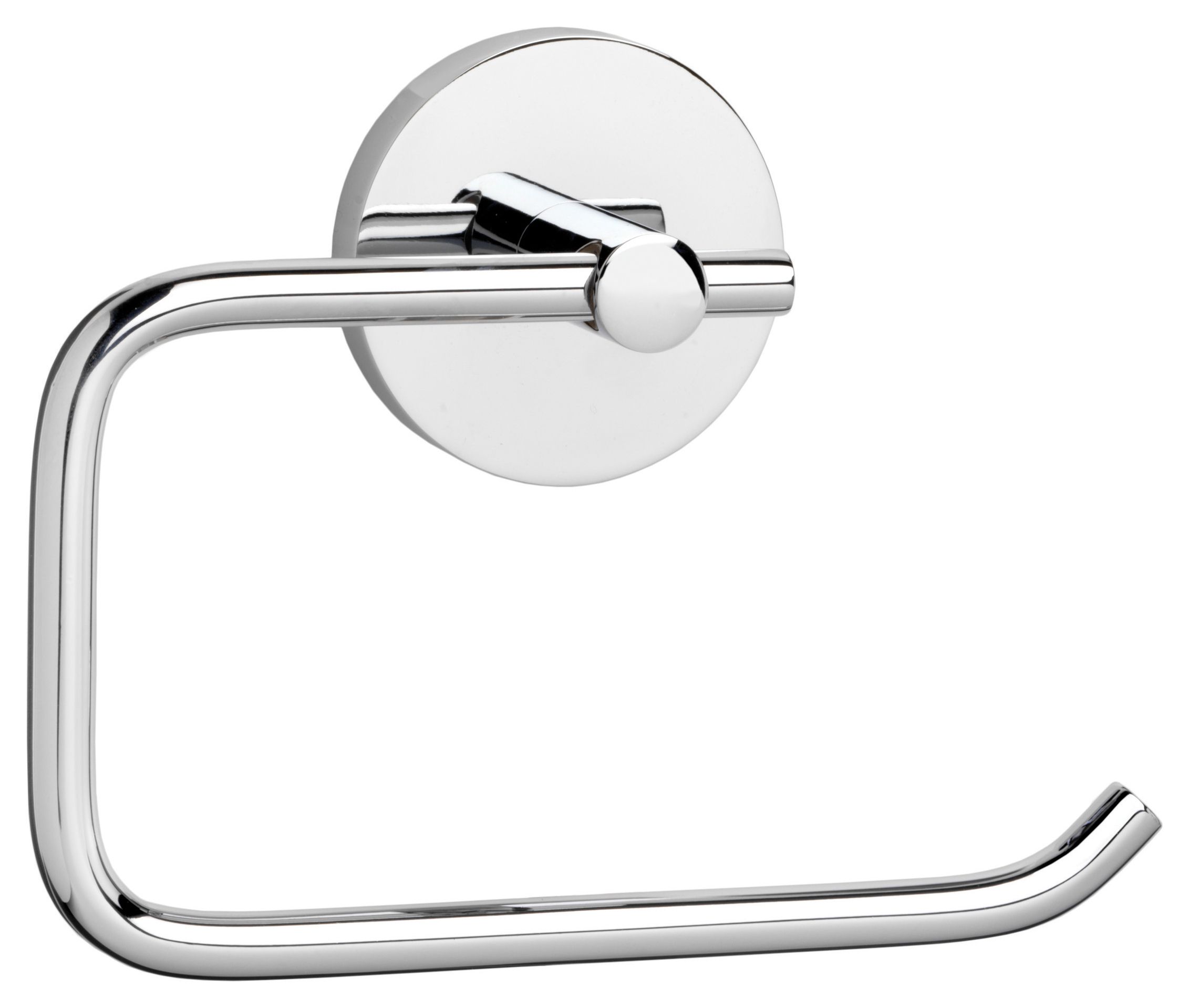 Image of Croydex Flexi-Fix™ Pendle Toilet Roll Holder - Chrome