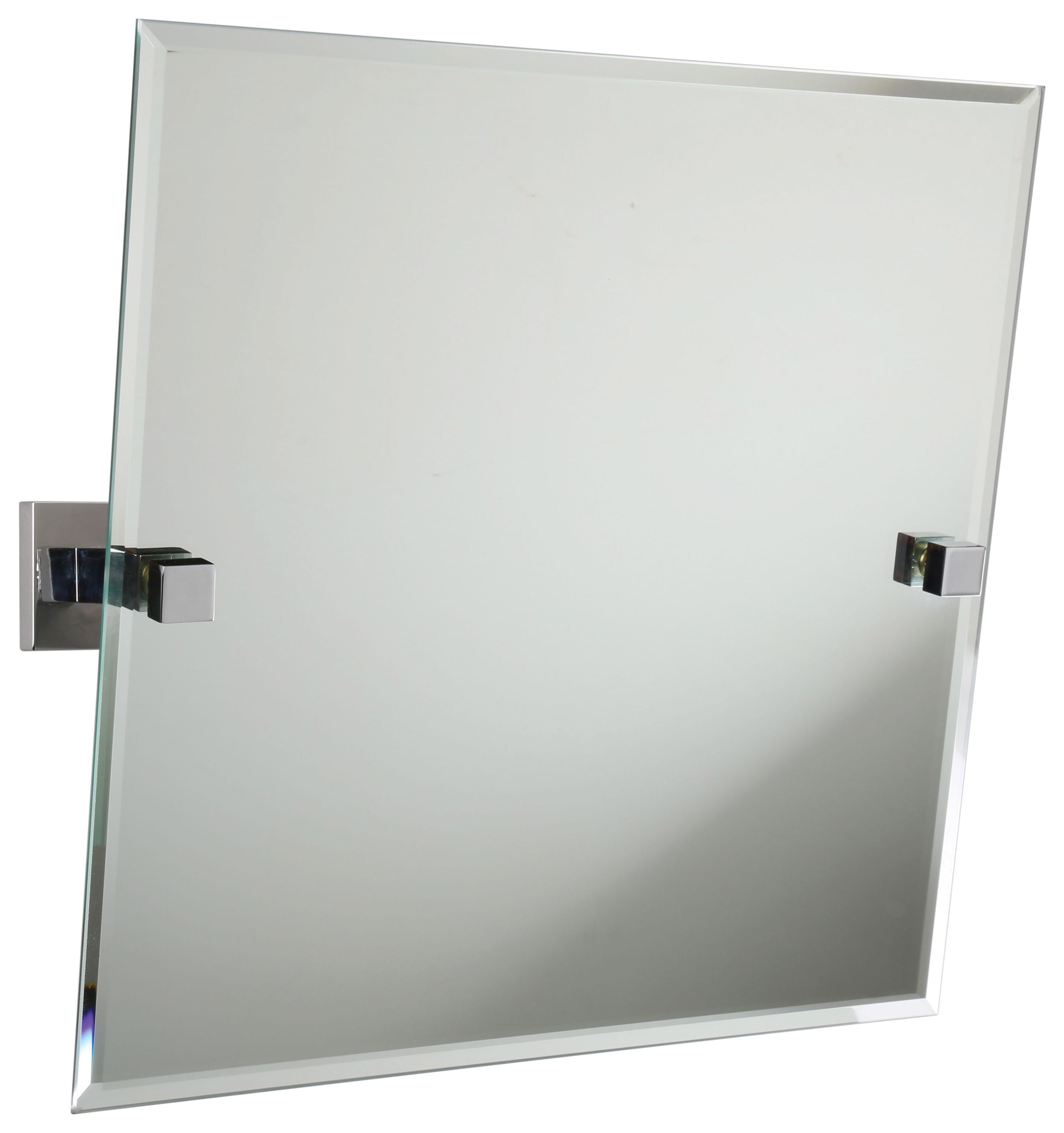 Croydex Chester Flexi-Fix Bathroom Mirror - Chrome