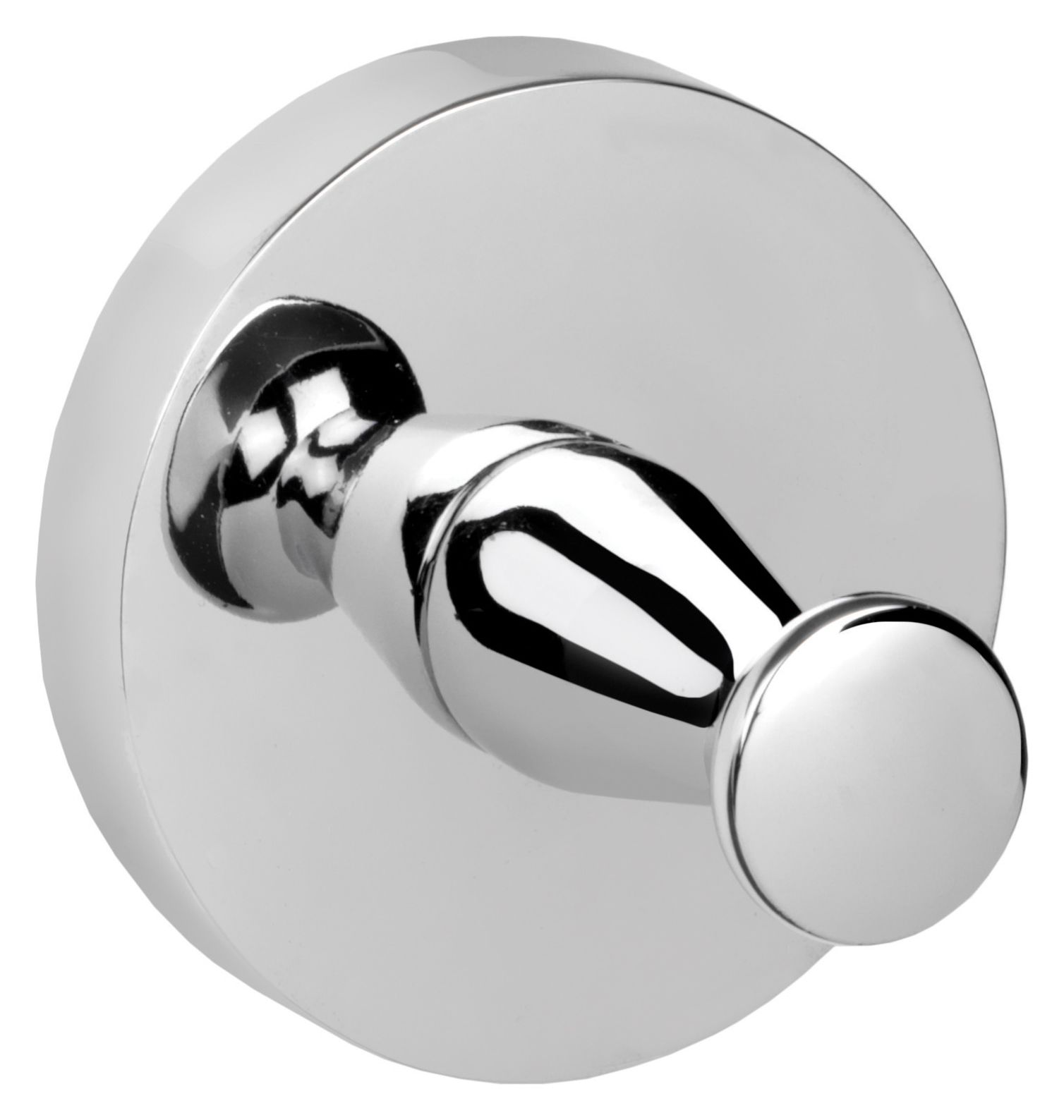 Croydex Hampstead Wall Mounted Robe Hook, Chrome