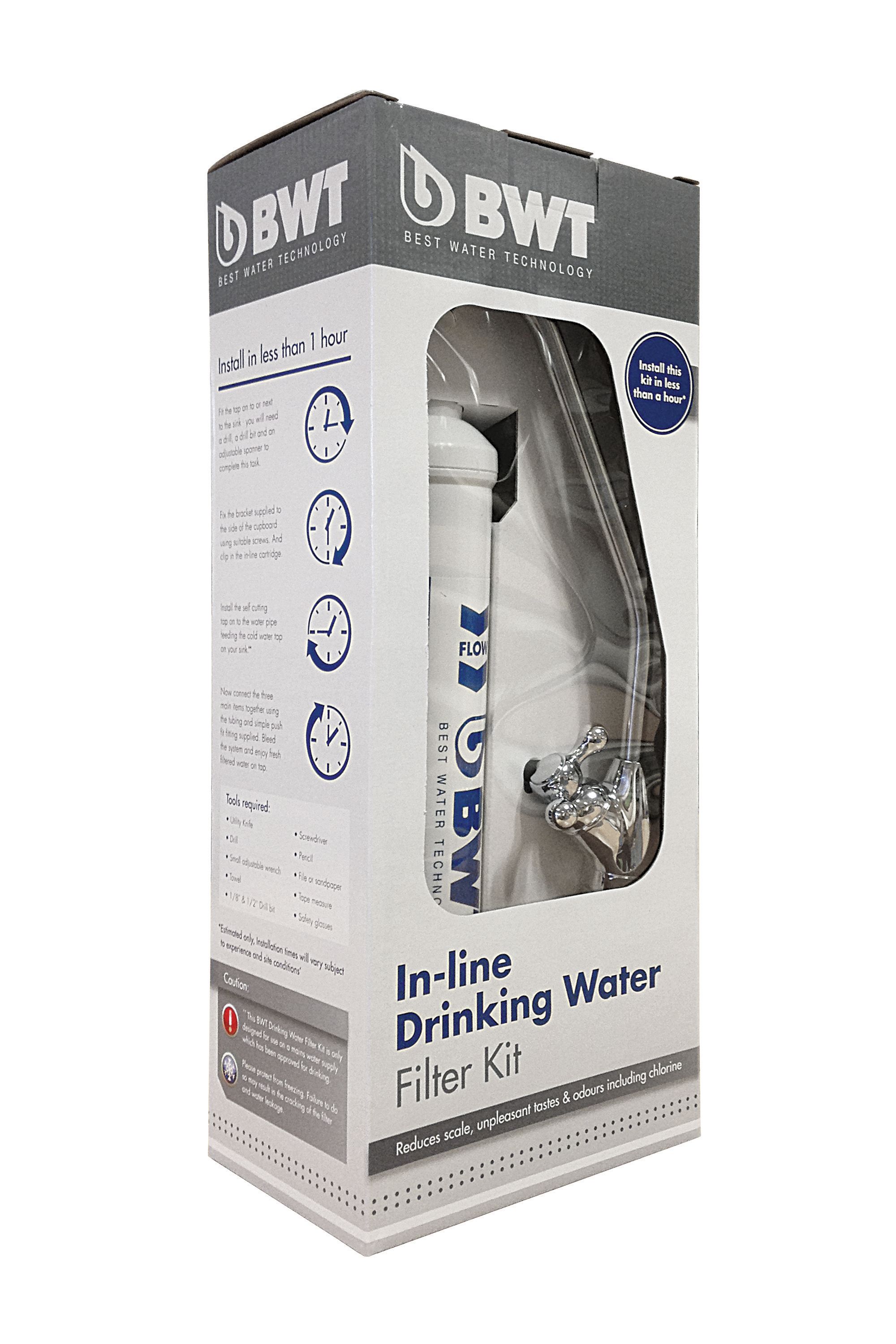 Image of BWT Inline Drinking Water Filter Kit