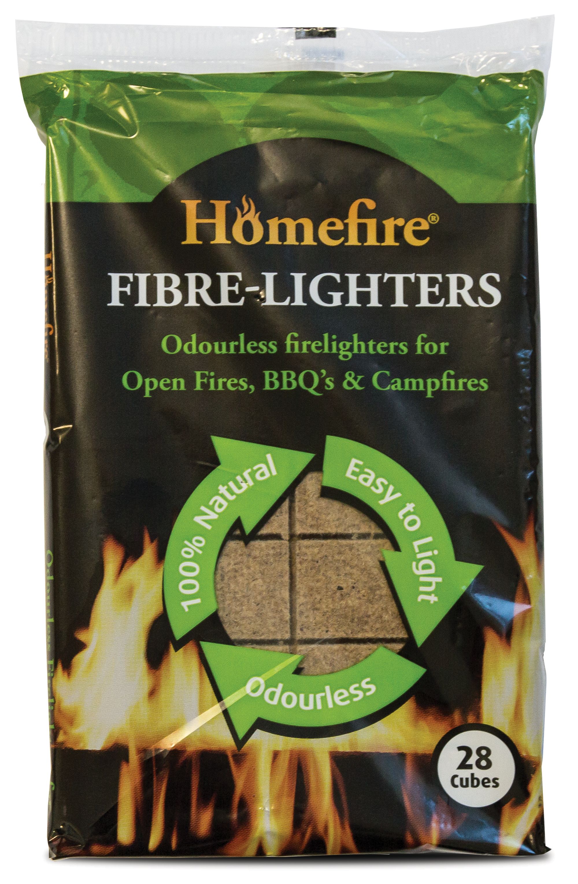 Image of Homefire Wood Fibre Firelighters