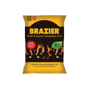 Brazier Smokeless Coal - 10kg Bag