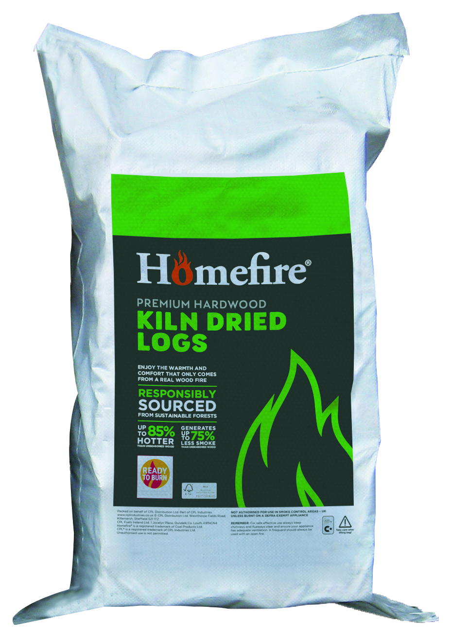 Homefire Hardwood Kiln Dried Logs - Large Bag