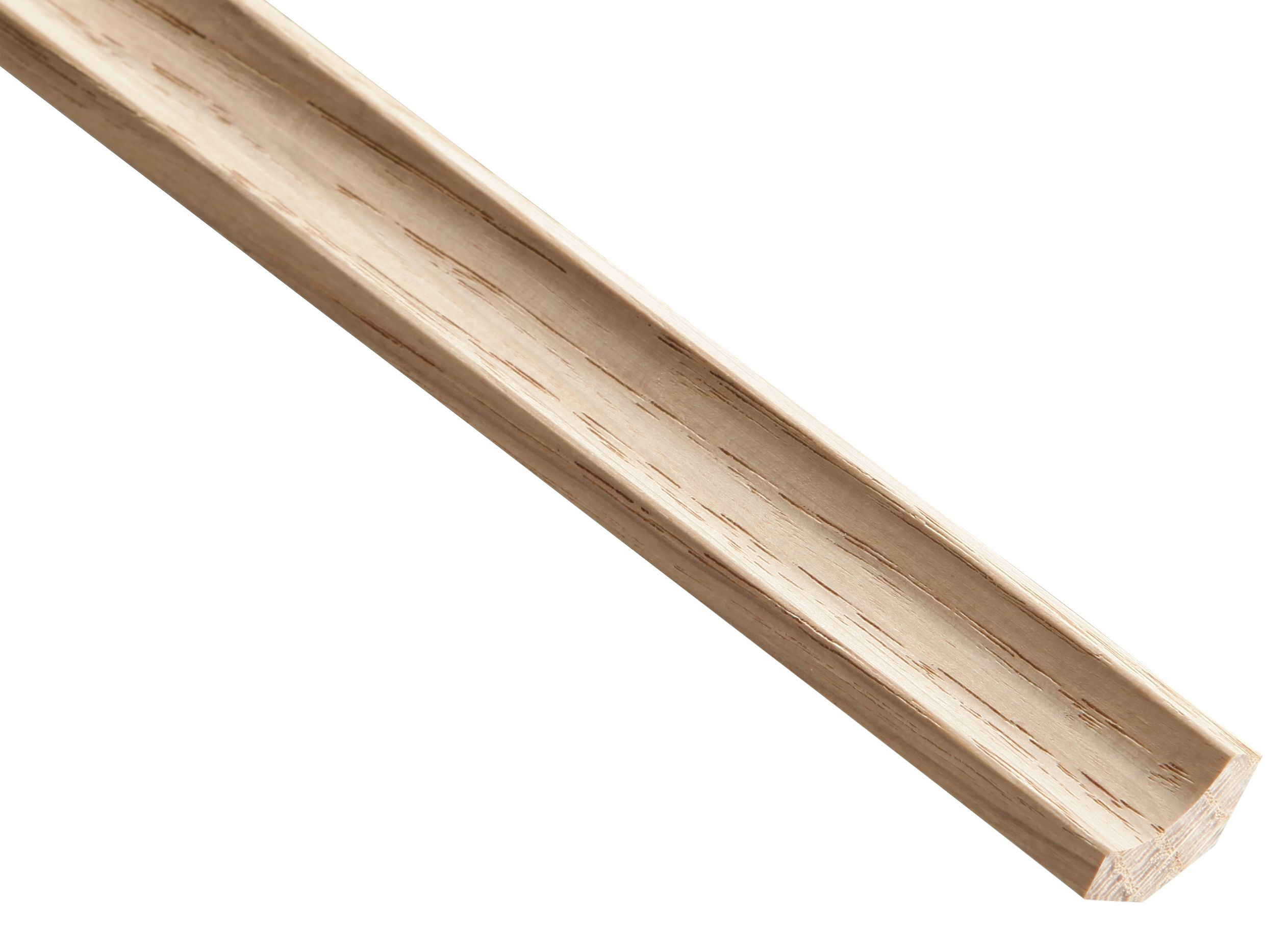 Wickes White Oak Scotia Moulding - 15 x 15 x 2400mm