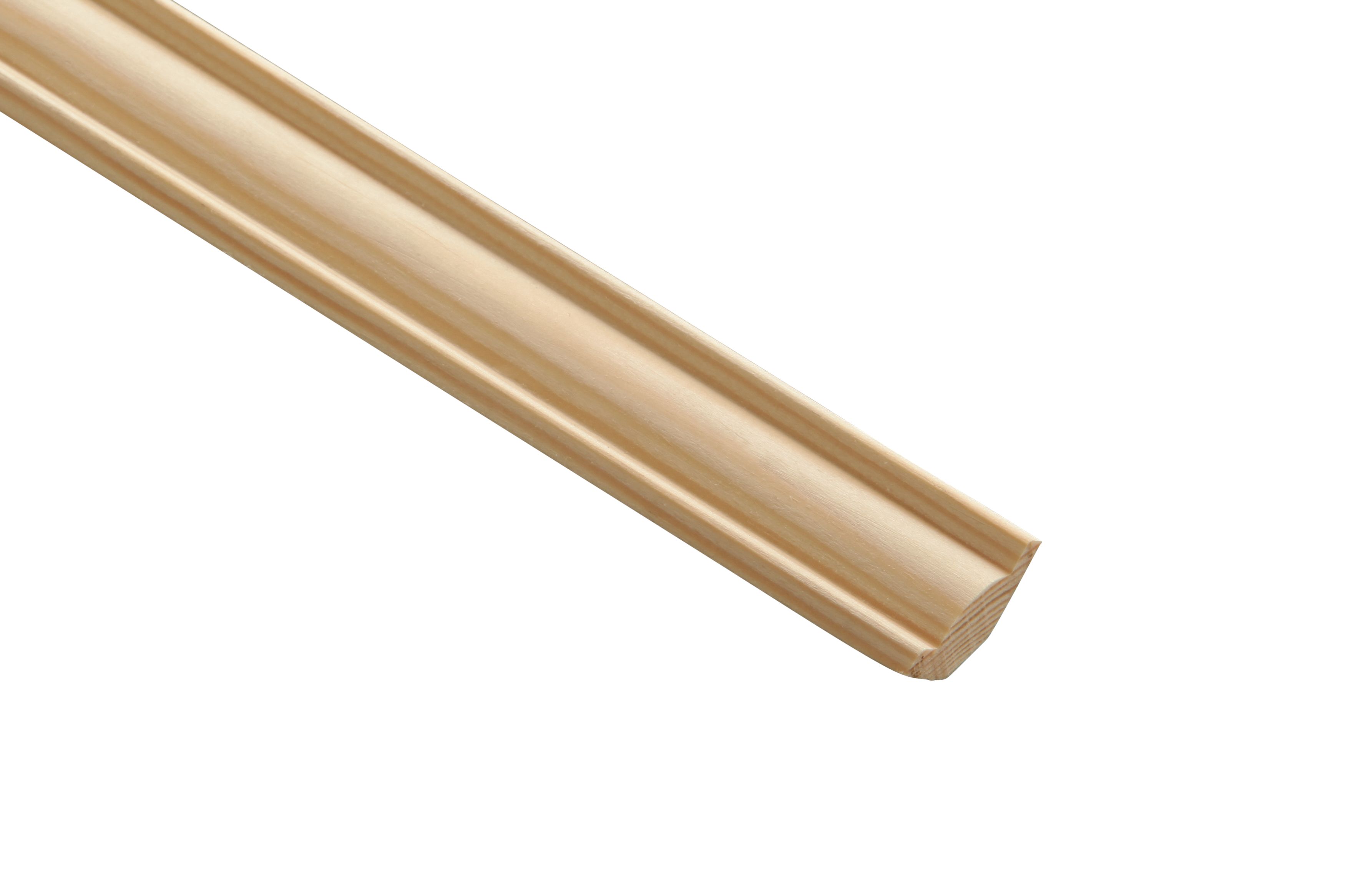 Image of Wickes Pine Coving Moulding - 20 x 20 x 2400mm