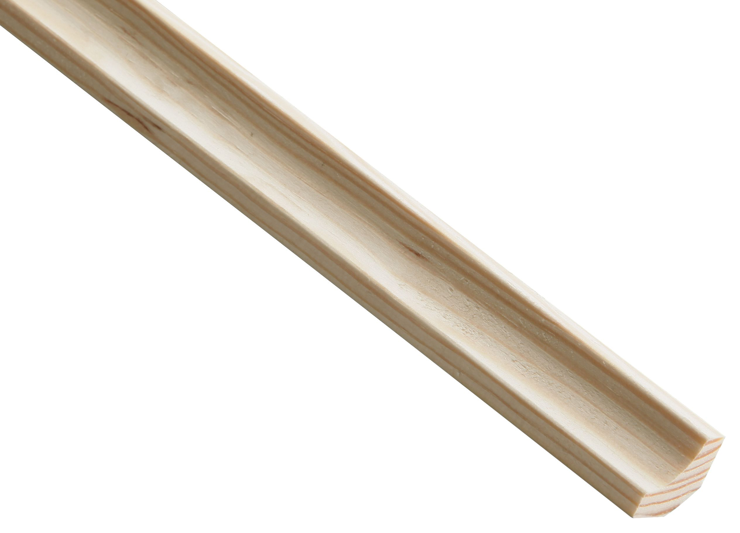 Image of Wickes Pine Scotia Moulding - 15 x 15 x 2400mm