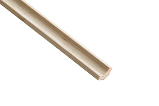 Wickes Pine Scotia Moulding - 15mm x 15mm