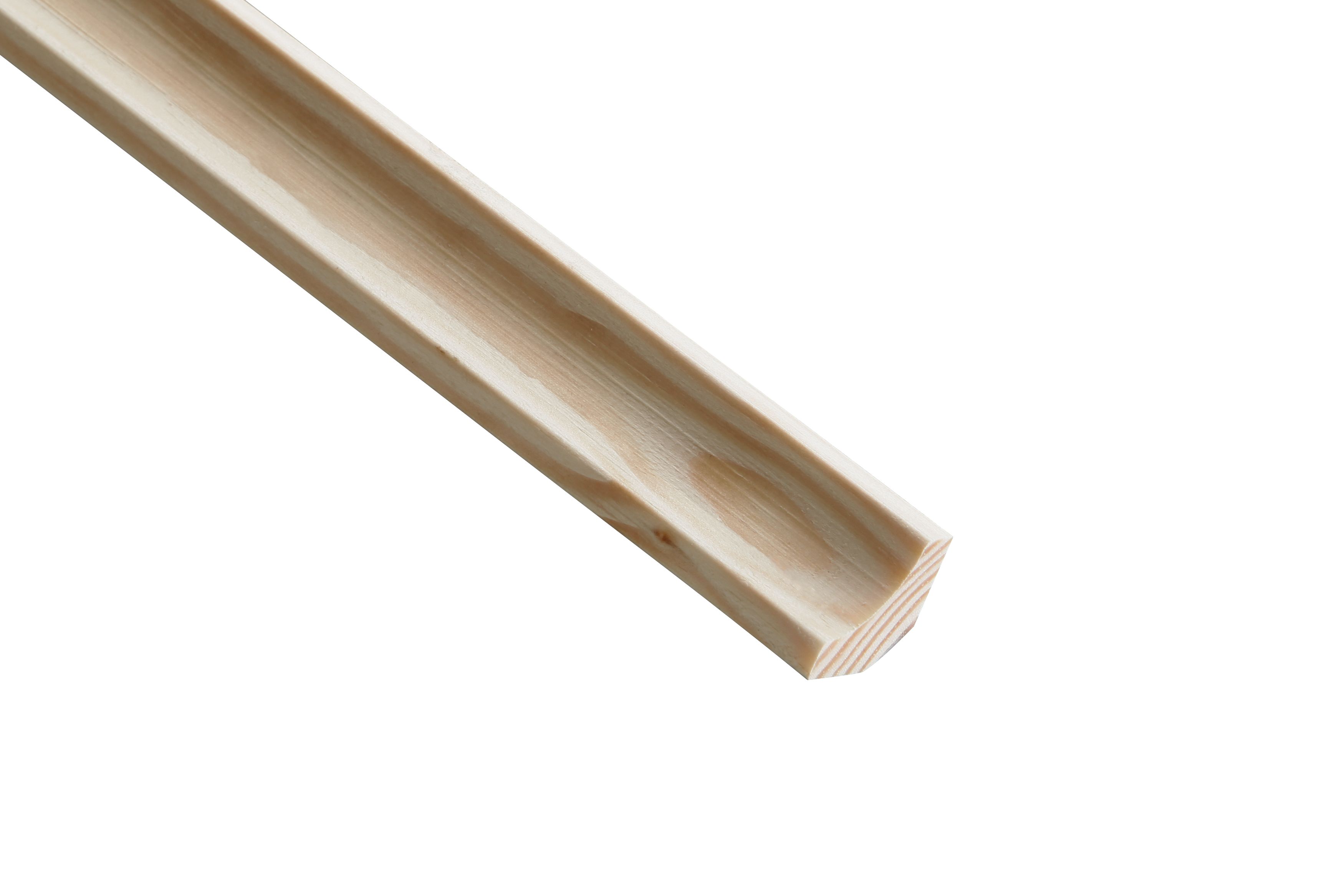 Wickes Pine Scotia Moulding - 18 x 18 x 2400mm