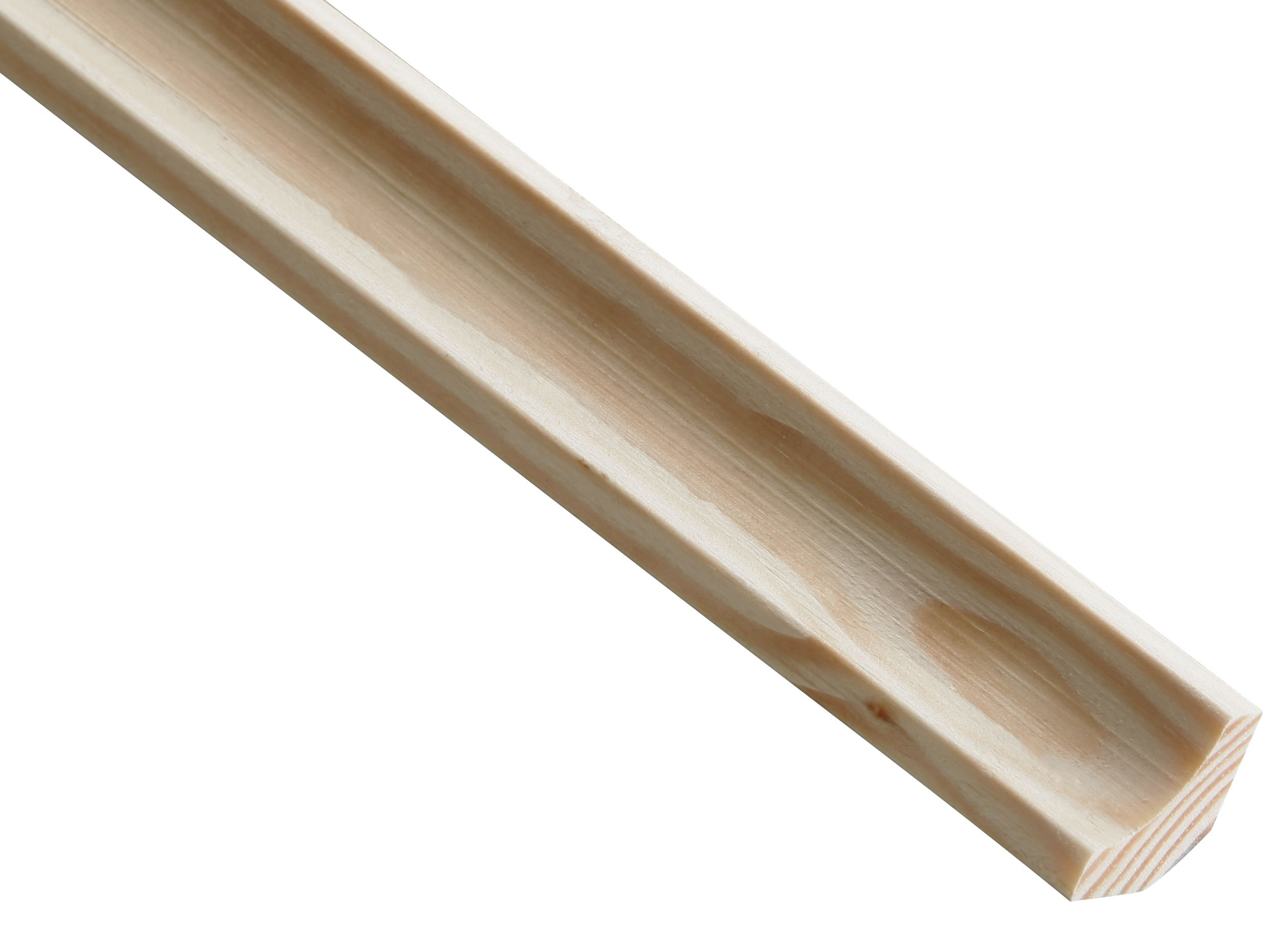 Image of Wickes Pine Scotia Moulding - 18 x 18 x 2400mm