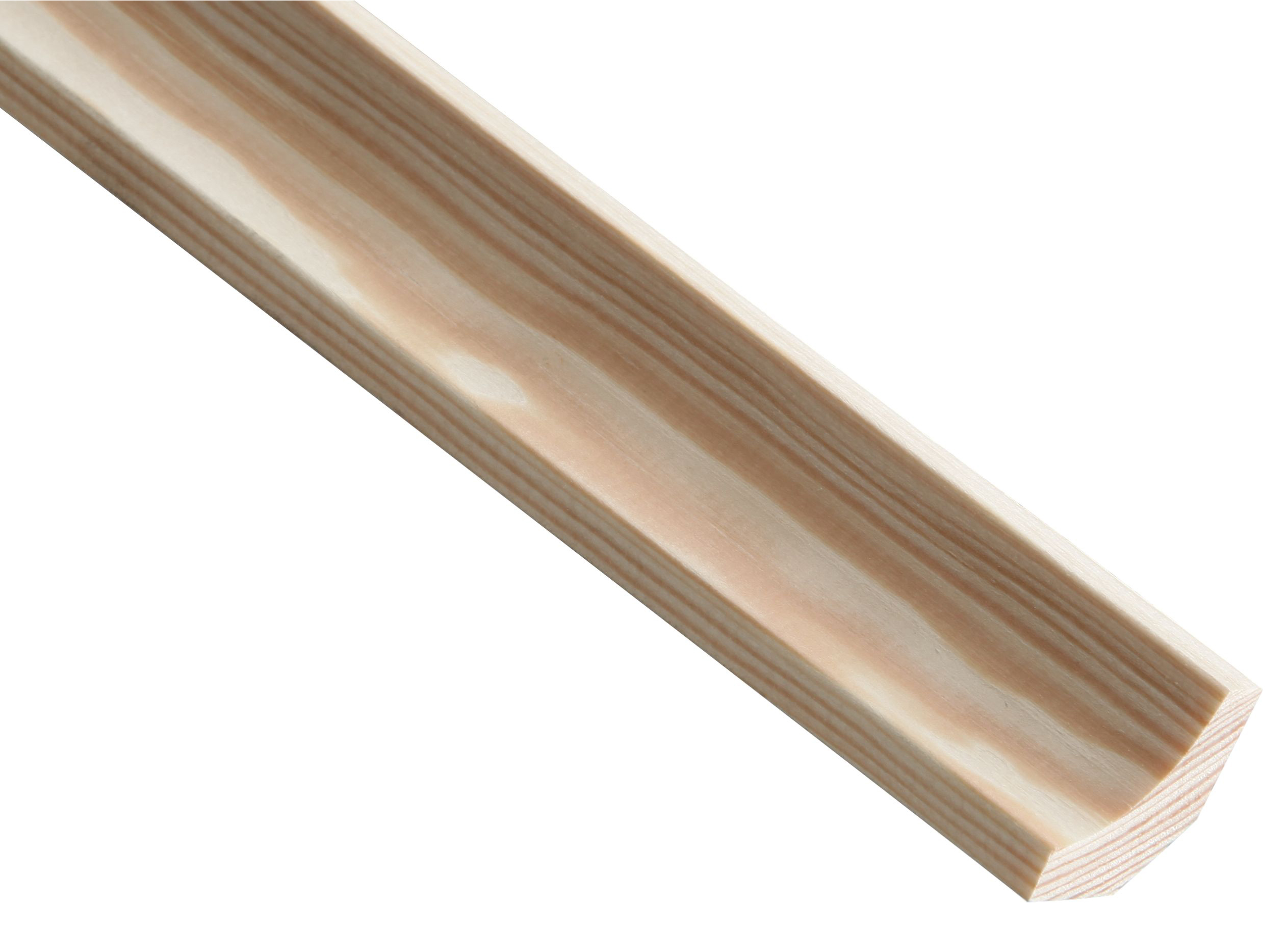 Image of Wickes Pine Scotia Moulding - 21 x 21 x 2400mm