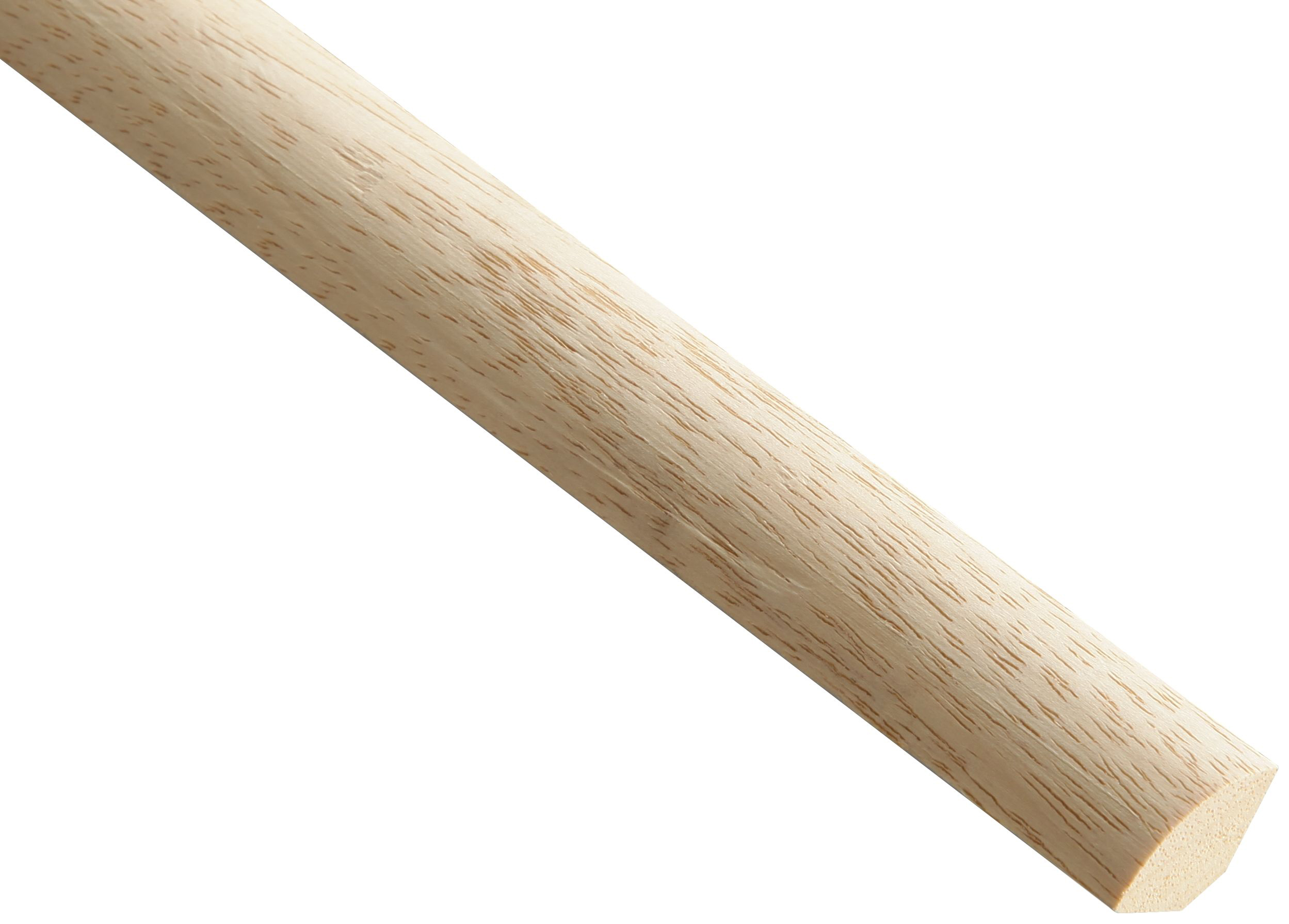 Wickes Light Hardwood Quadrant Moulding - 21 x  21 x 2400mm
