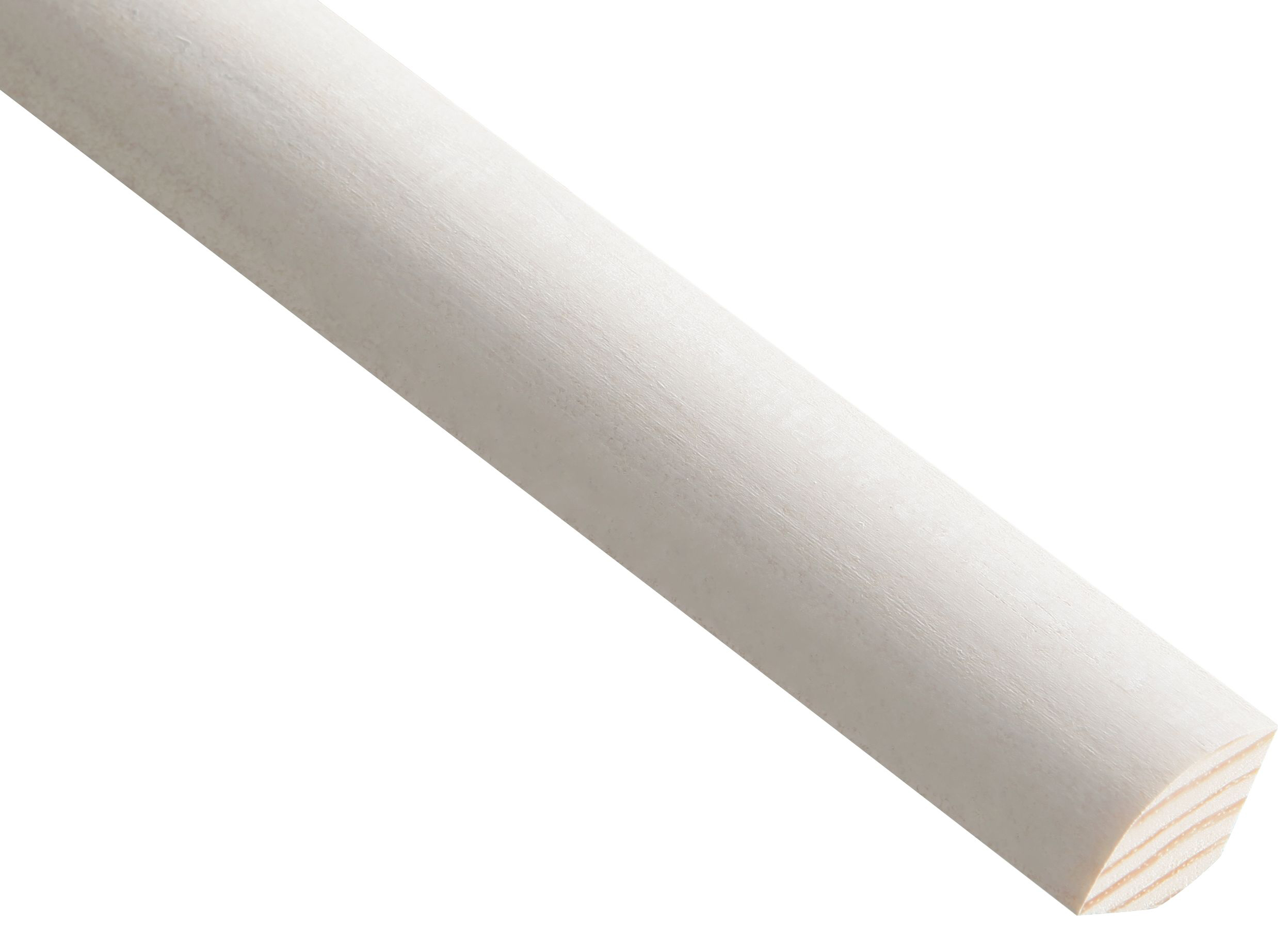 Image of Wickes Primed Quadrant Moulding - 18 x 18 x 2400mm