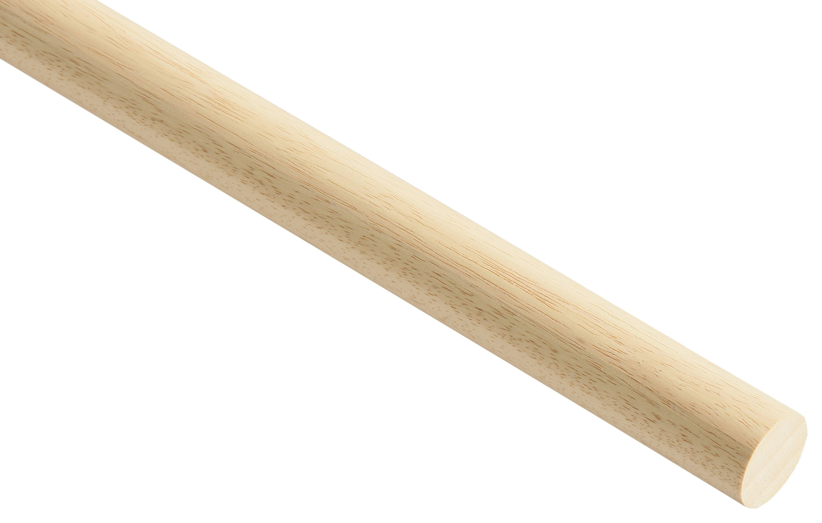 Image of Wickes Light Hardwood Dowel Moulding - 6 x 6 x 2400mm