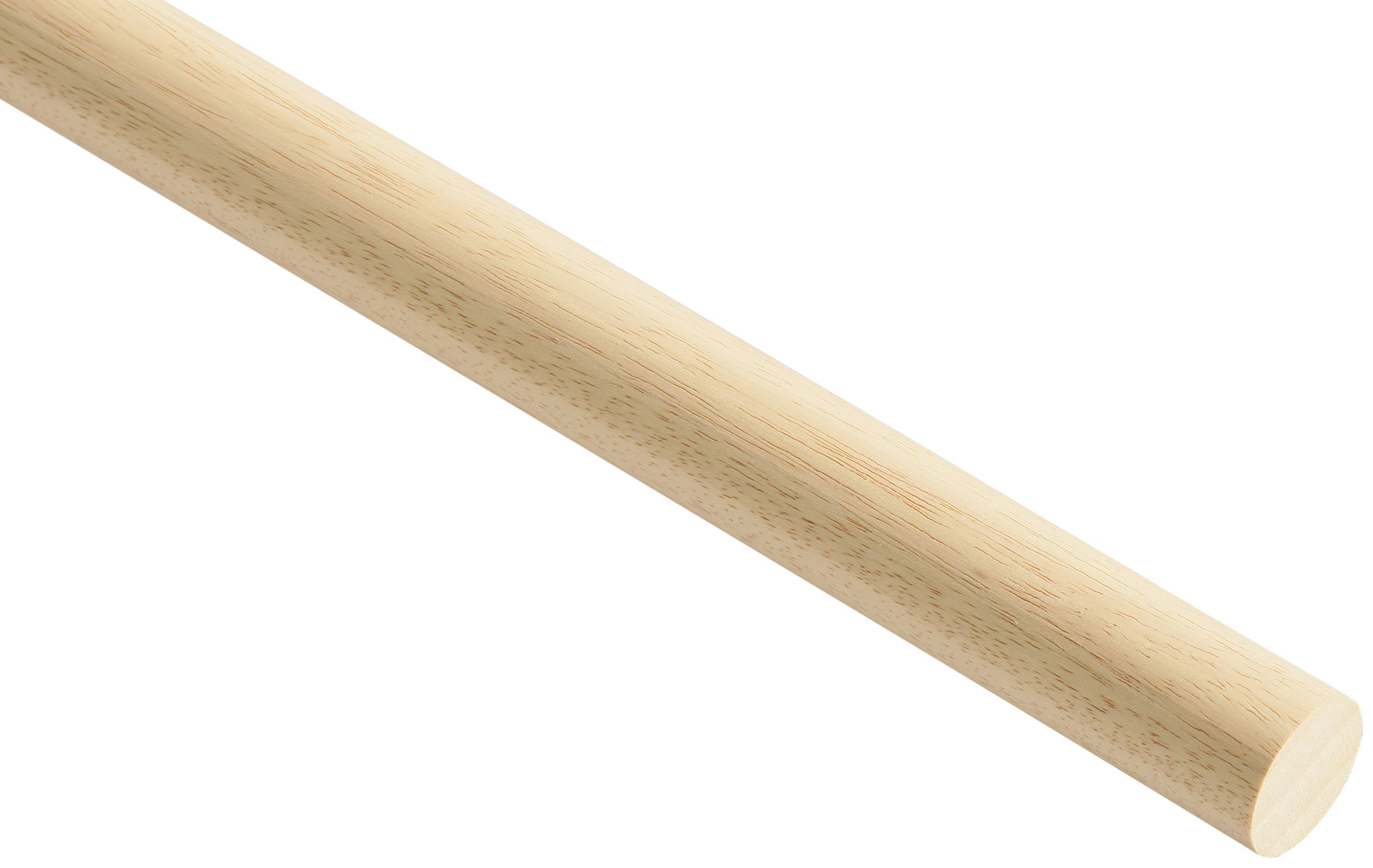 Image of Wickes Light Hardwood Dowel Moulding - 9 x 9 x 2400mm