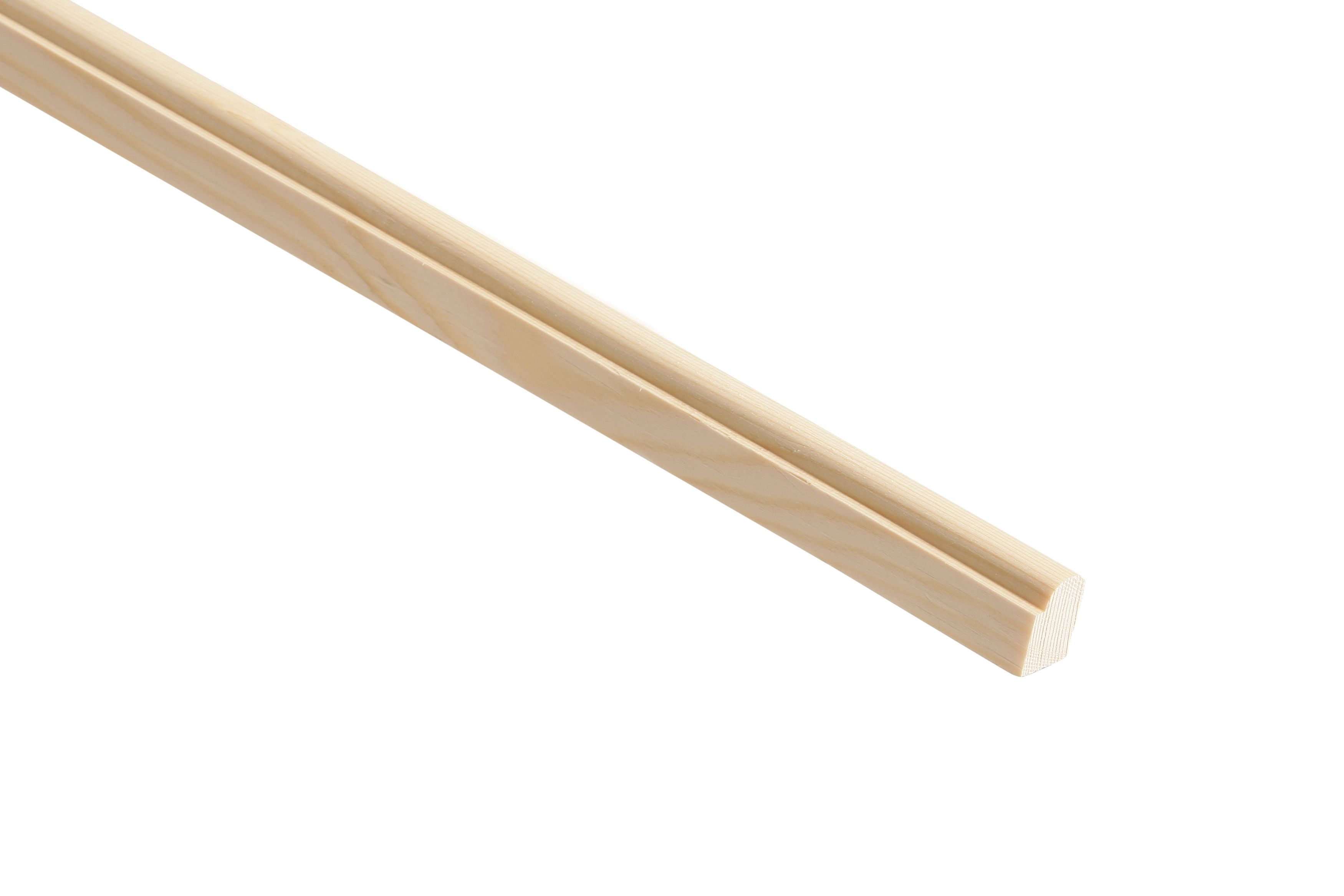 Image of Wickes Pine Staff Bead Moulding - 20 x 15 x 2400mm