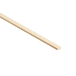 Wickes Pine Parting Bead Moulding - 20mm x 8mm x 2.4m