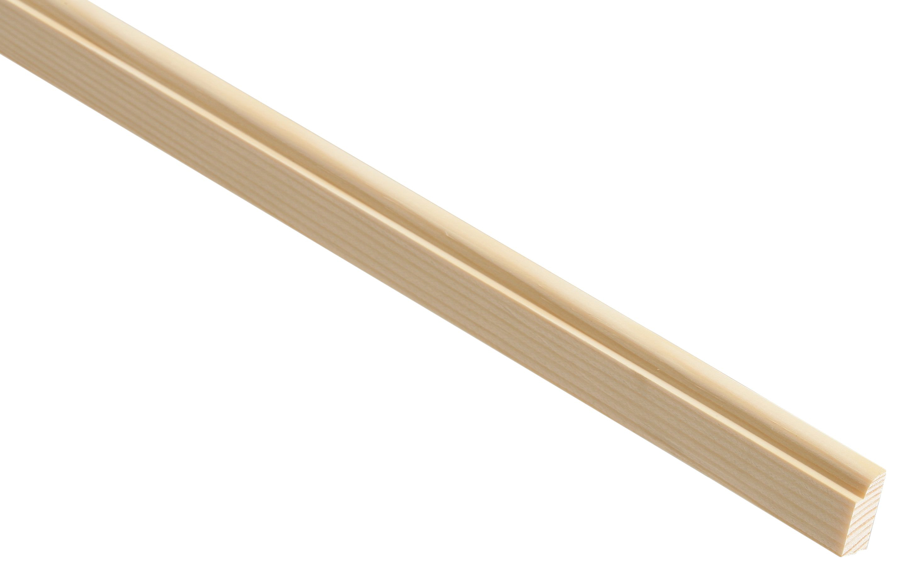 Image of Wickes Pine Door Stop Moulding - 9 x 21 x 2400mm