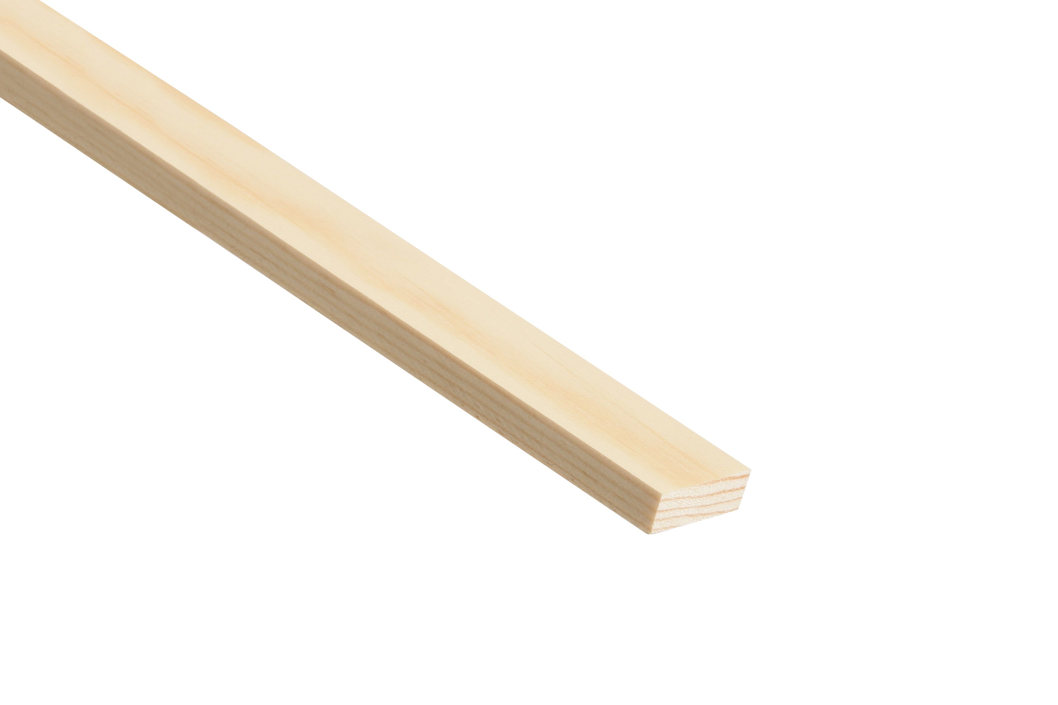 Image of Wickes Pine Stripwood Moulding (PSE) - 6 x 25 x 2400mm