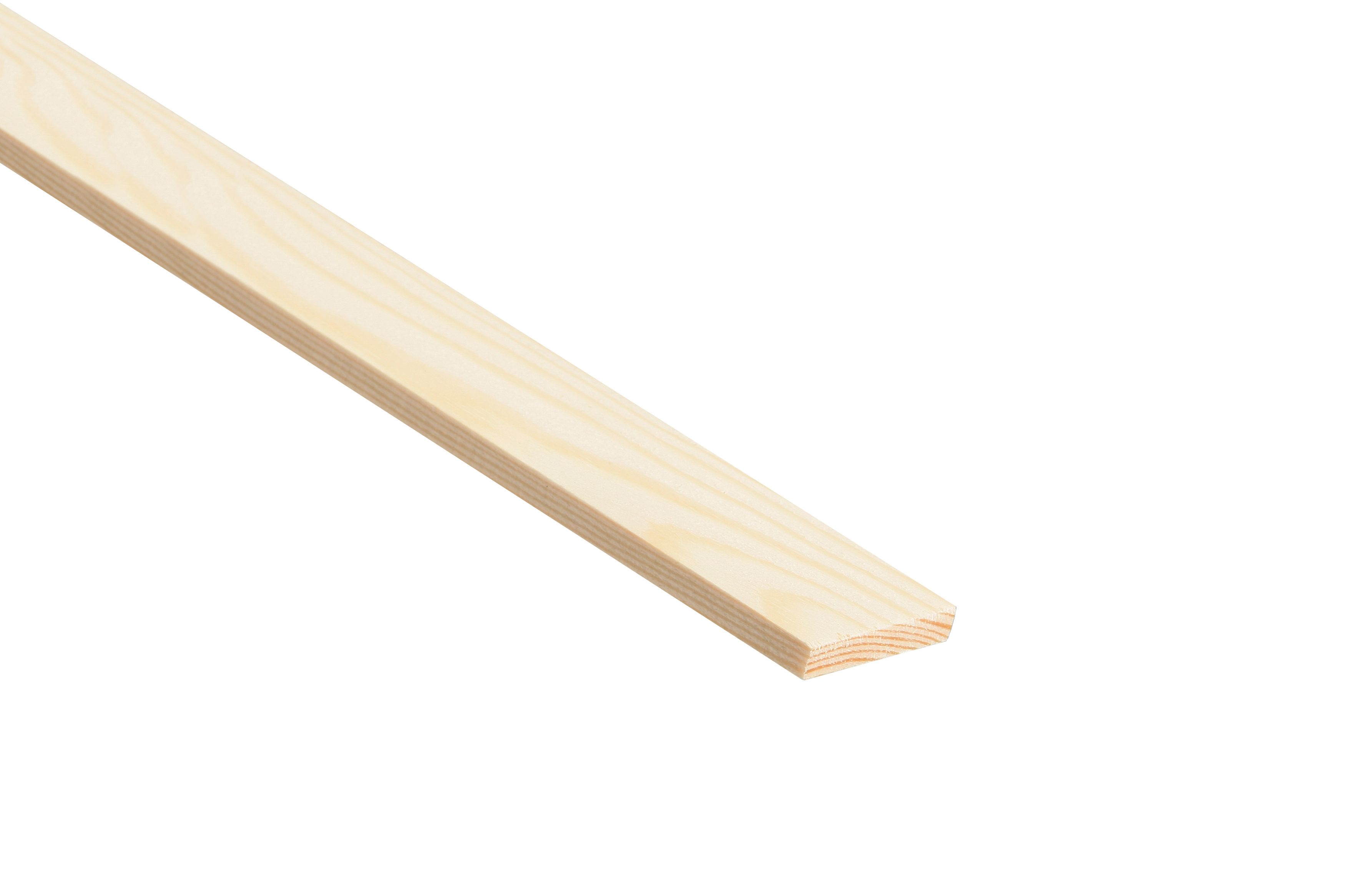 Image of Wickes Pine Stripwood Moulding (PSE) - 6 x 34 x 2400mm