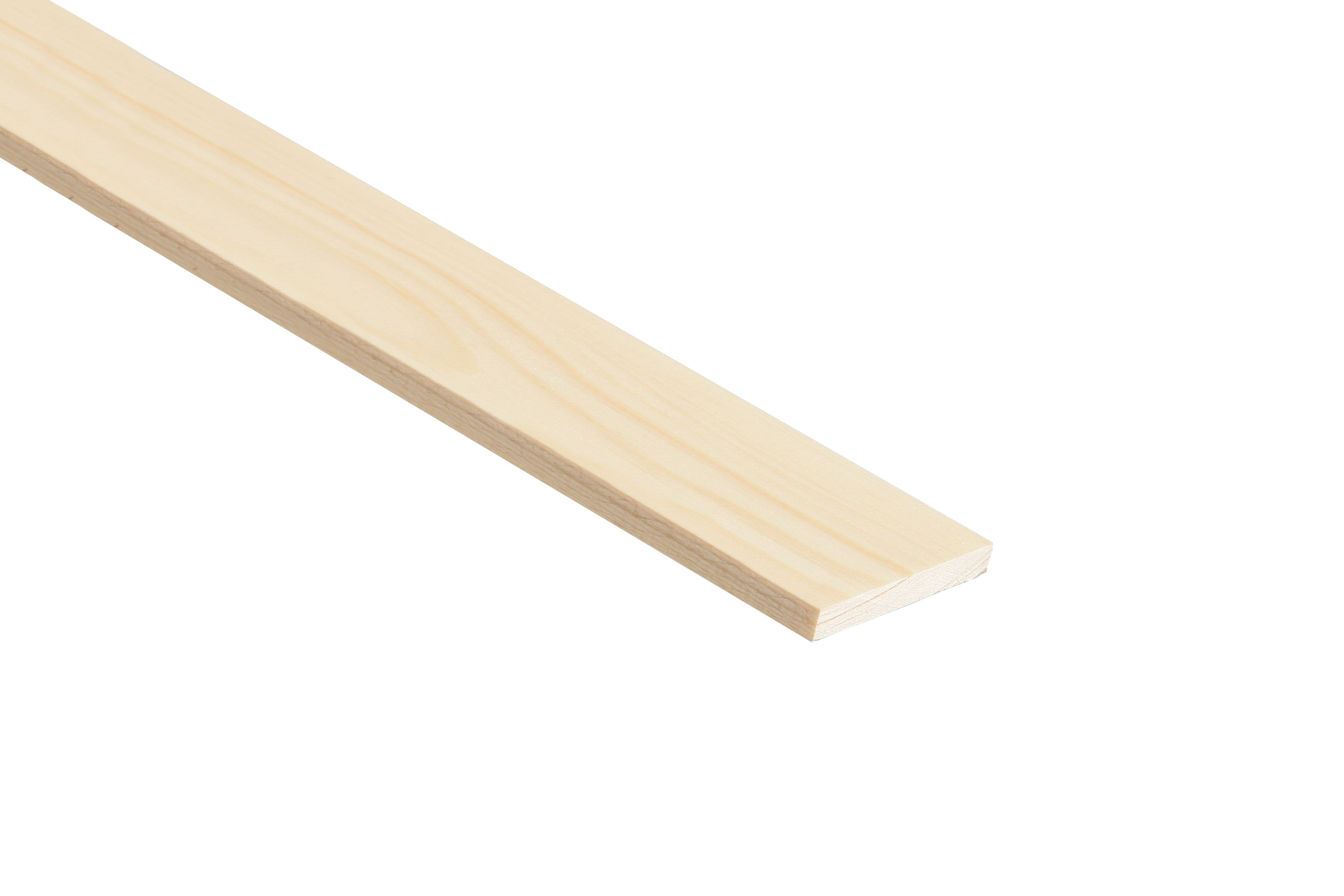 Image of Wickes Pine Stripwood Moulding (PSE) - 6 x 44 x 2400mm
