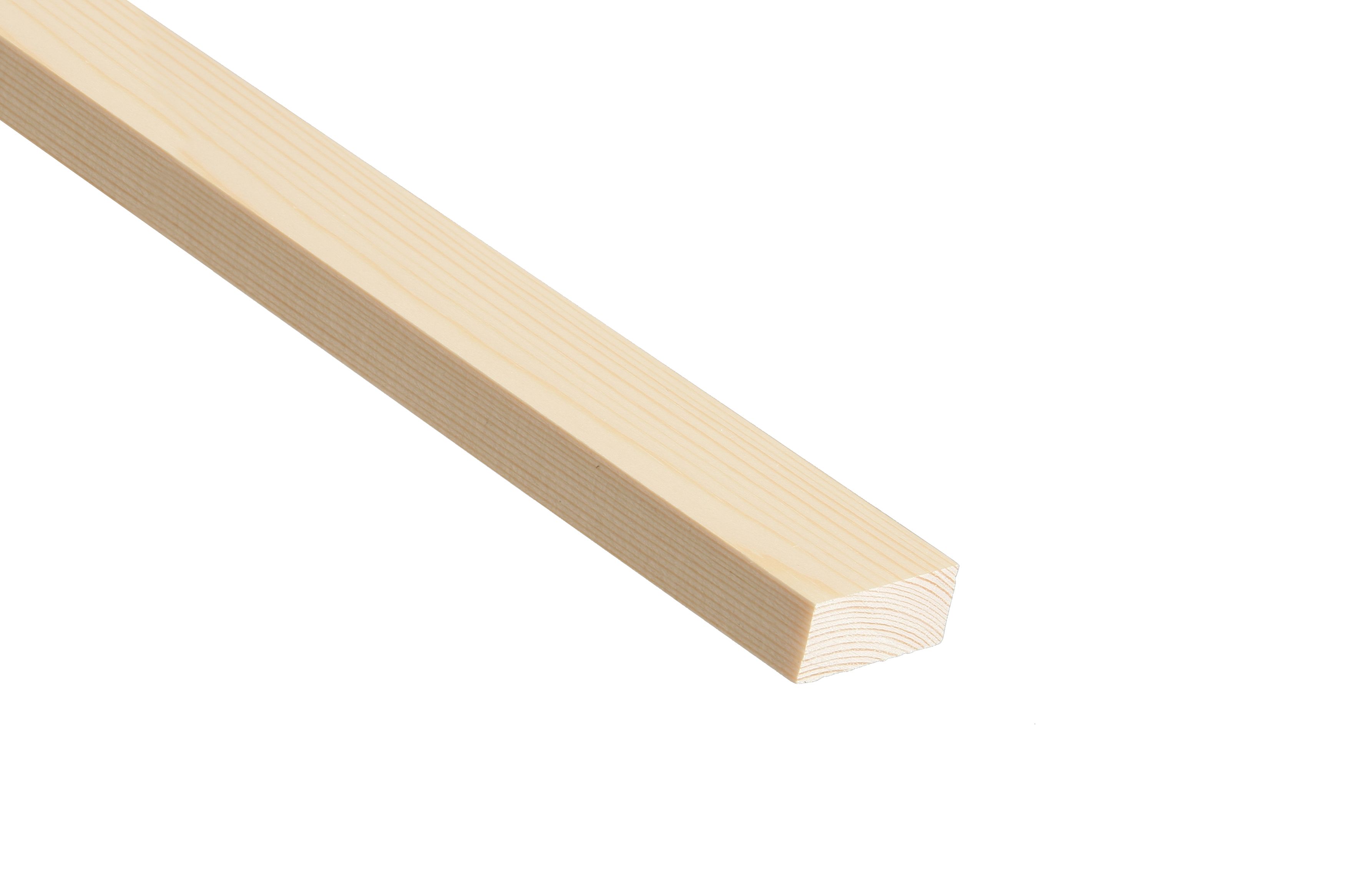 Image of Wickes Pine Stripwood Moulding (PSE) - 10 x 68 x 2400mm