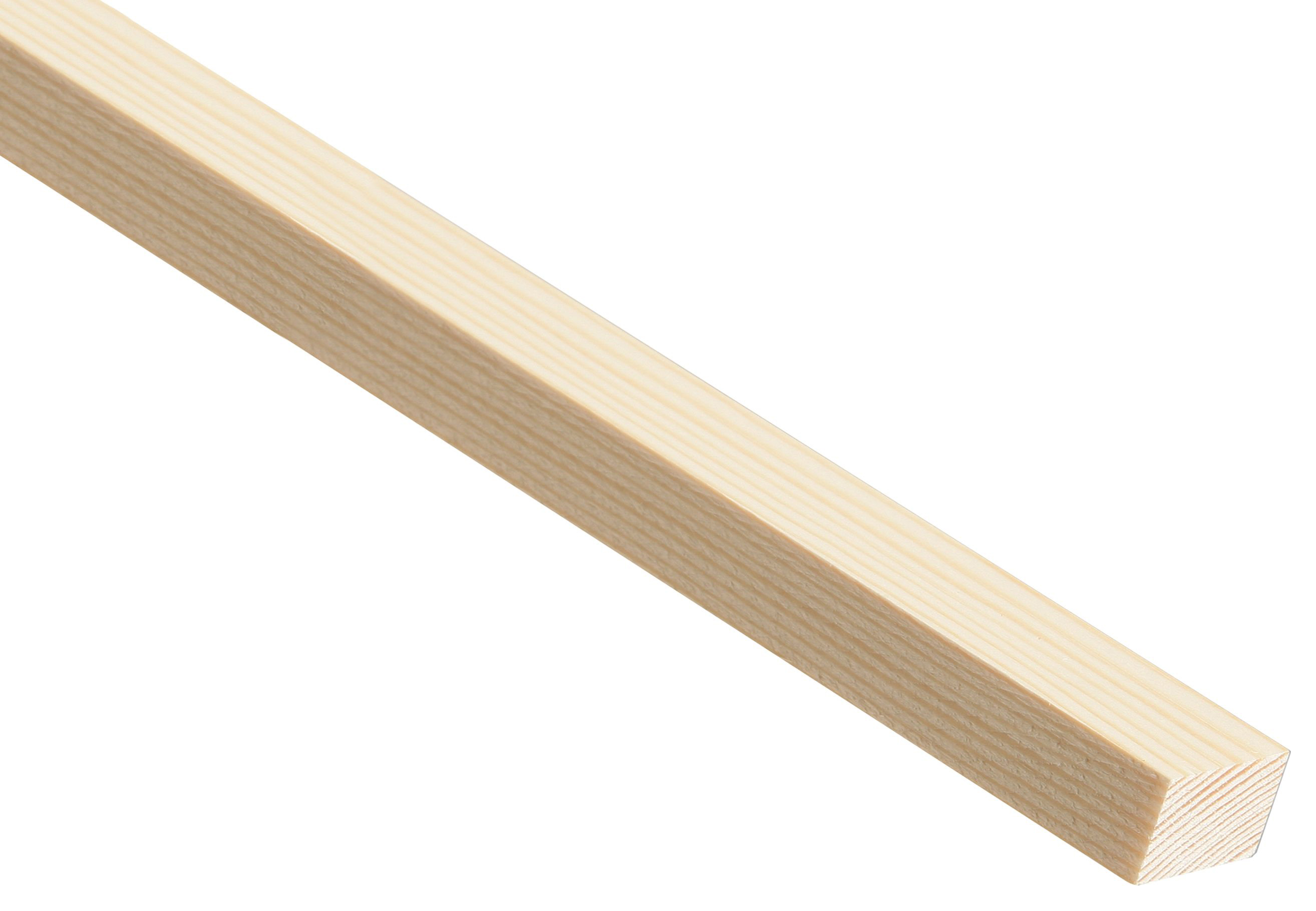 Image of Wickes Pine Stripwood Moulding (PSE) - 12 x 25 x 2400mm