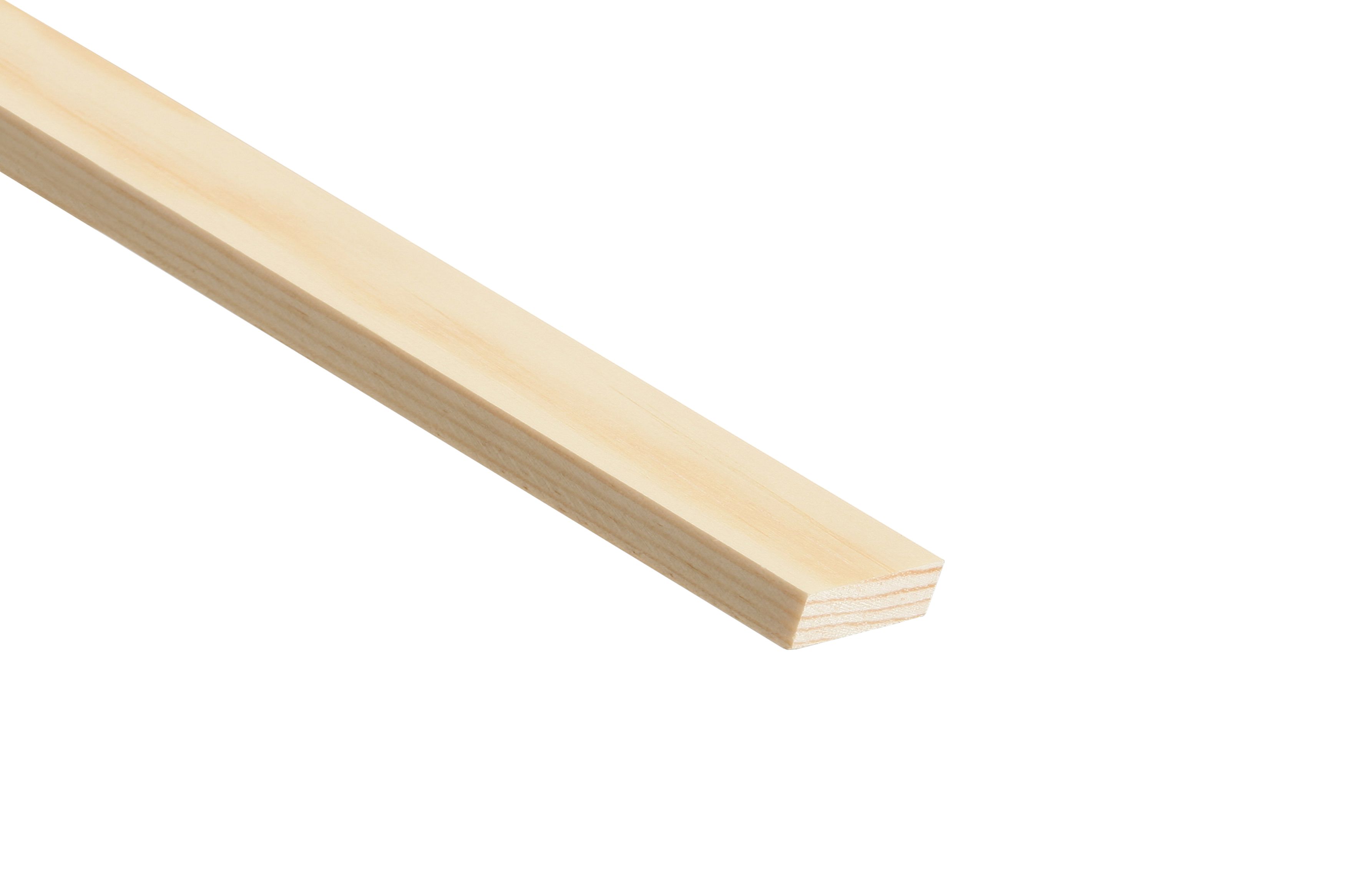 Image of Wickes Pine Stripwood Moulding (PSE) - 12 x 34 x 2400mm