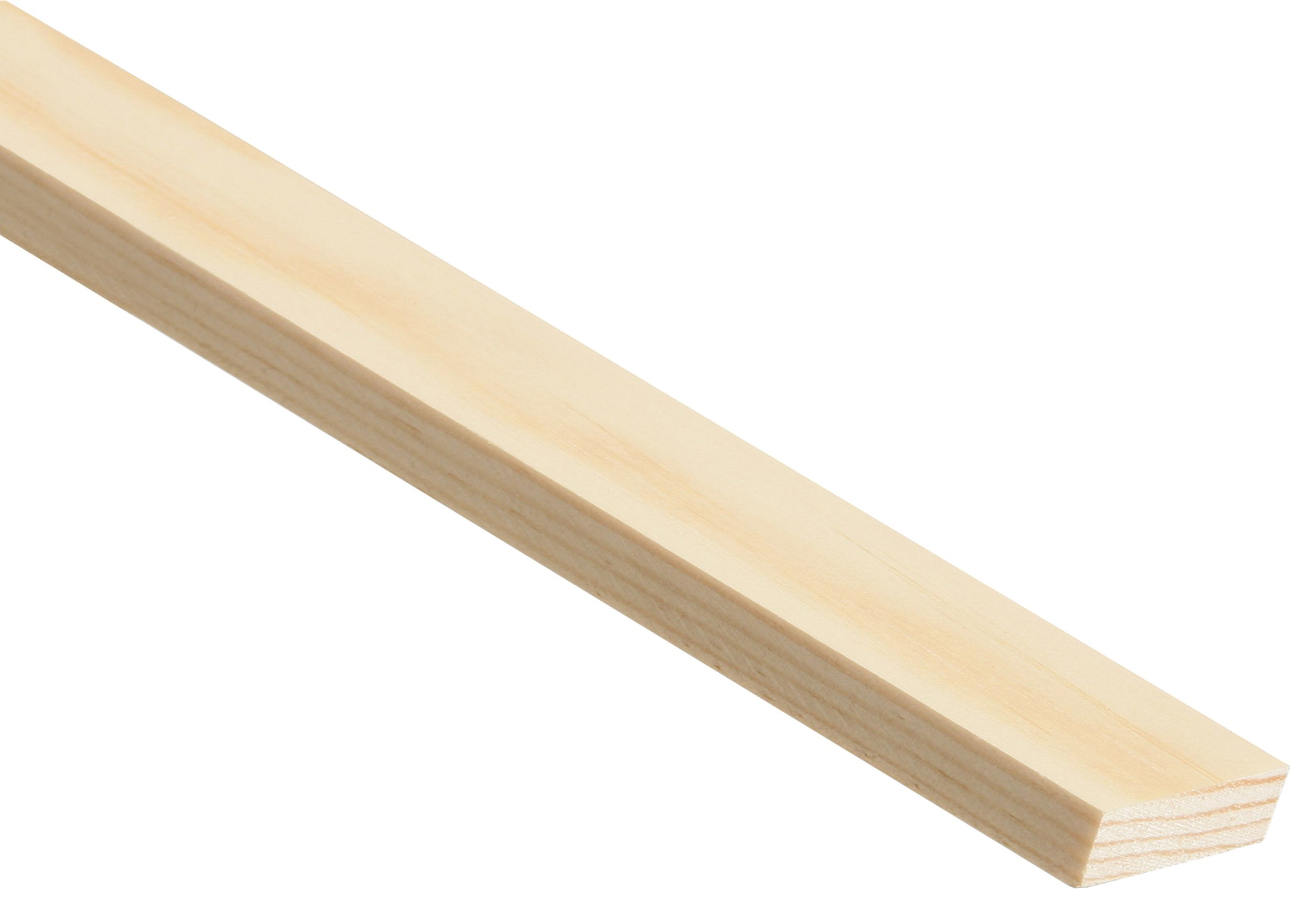 Image of Wickes Pine Stripwood Moulding (PSE) - 12 x 34 x 2400mm