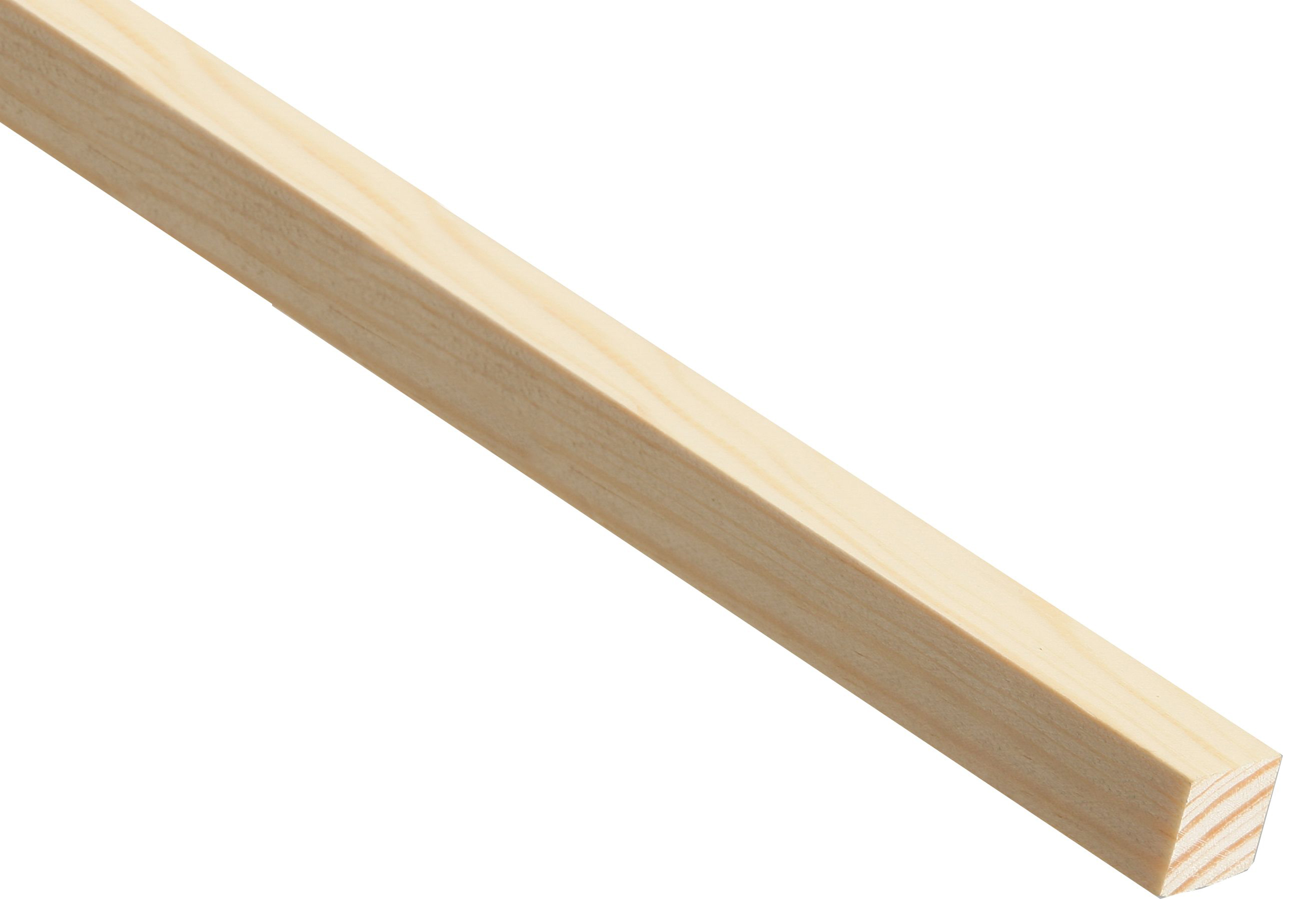 Image of Wickes Pine Stripwood Moulding (PSE) - 15 x 15 x 2400mm