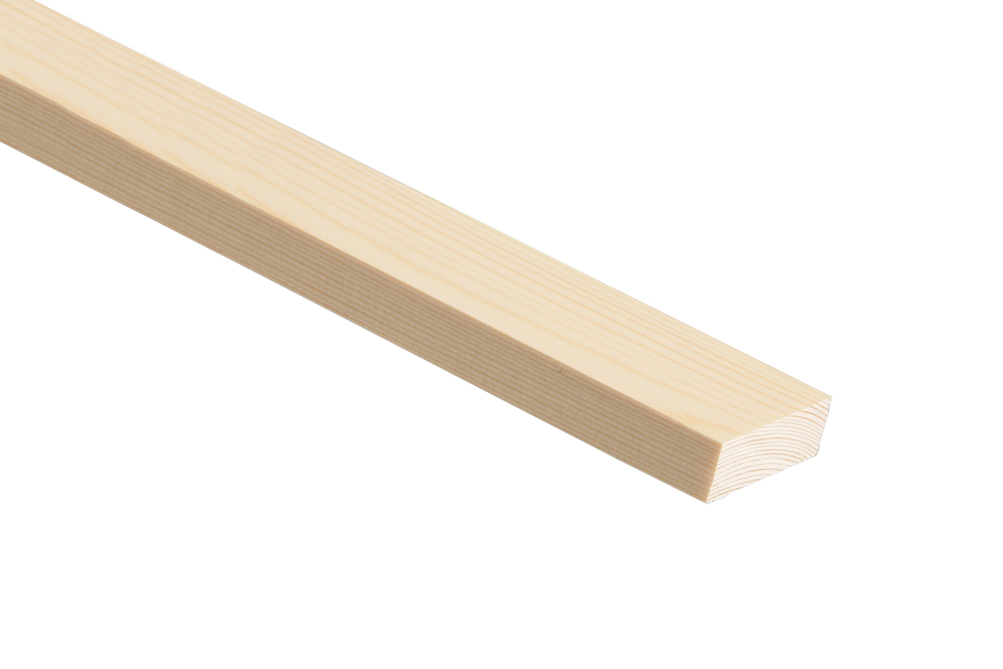 Image of Wickes Pine Stripwood Moulding (PSE) - 15 x 45 x 2400mm