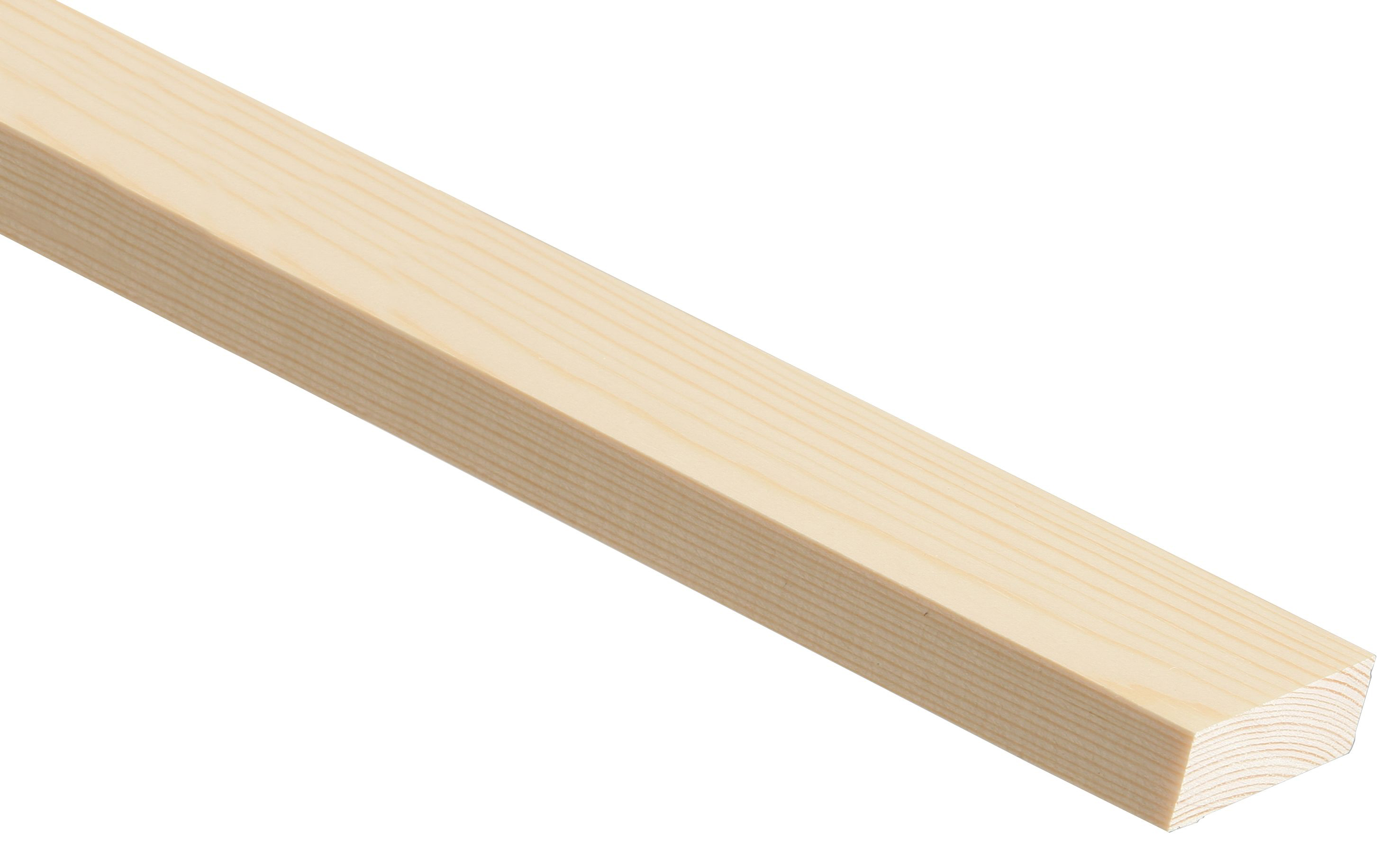 Image of Wickes Pine Stripwood Moulding (PSE) - 15 x 45 x 2400mm