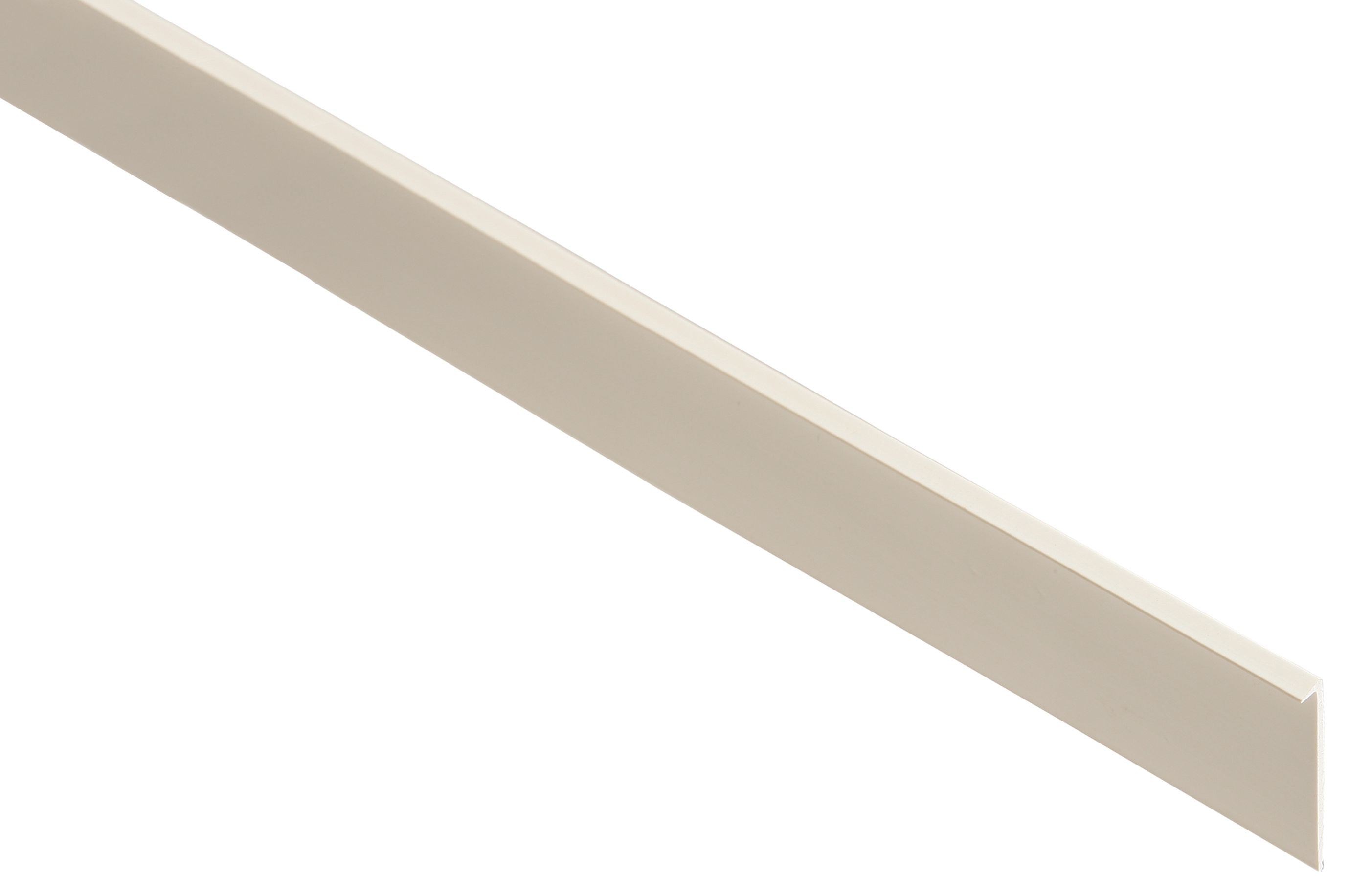 Image of Wickes PVC Lip Edge Moulding - 16 x 5 x 2400mm