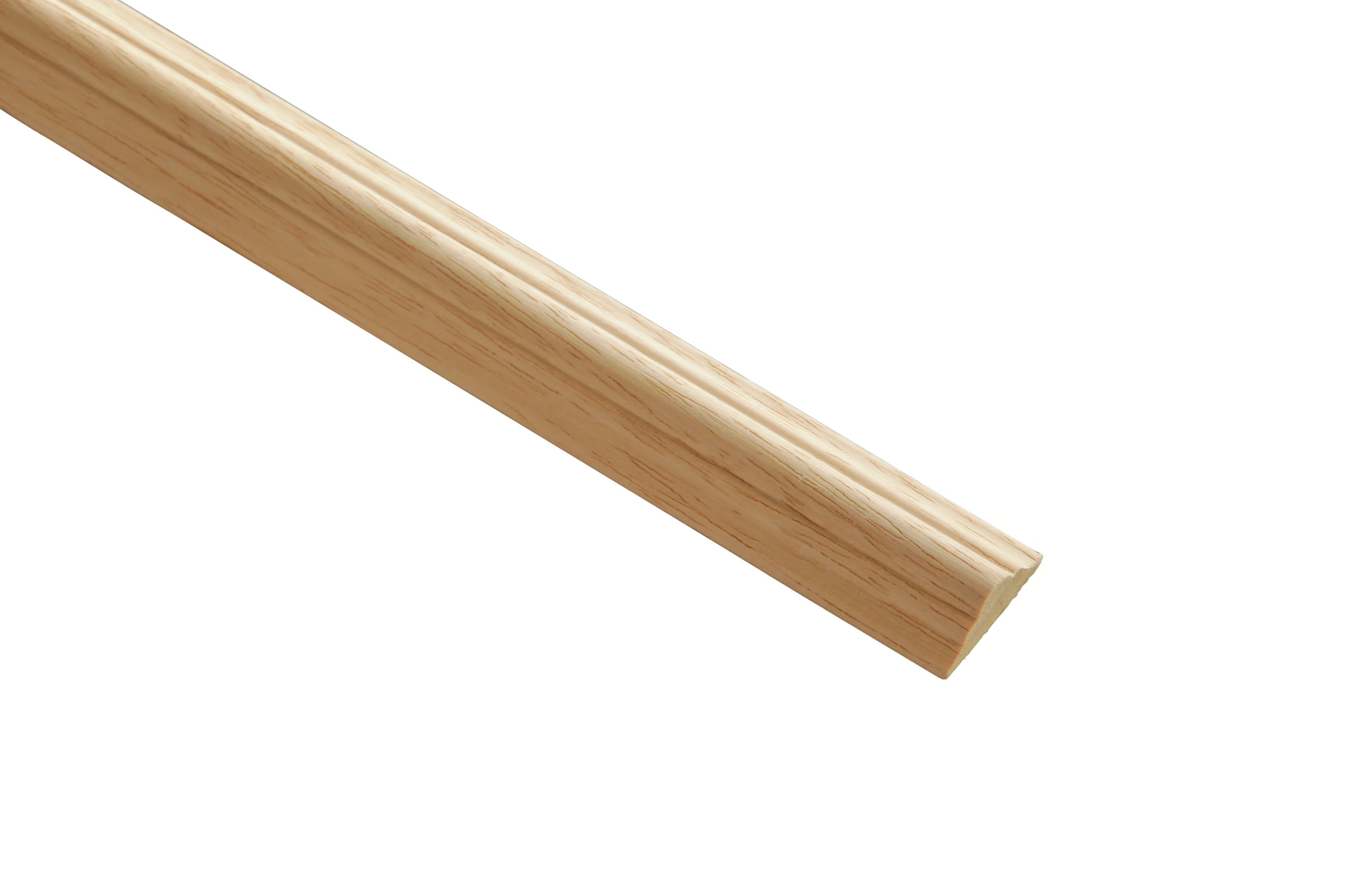 Image of Wickes Light Hardwood Astragal Moulding - 21 x 8 x 2400mm