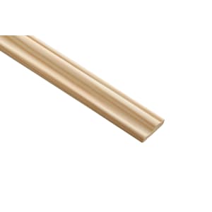 Wickes Pine 3 Rise Panel Moulding - 28 x 9 x 2400mm