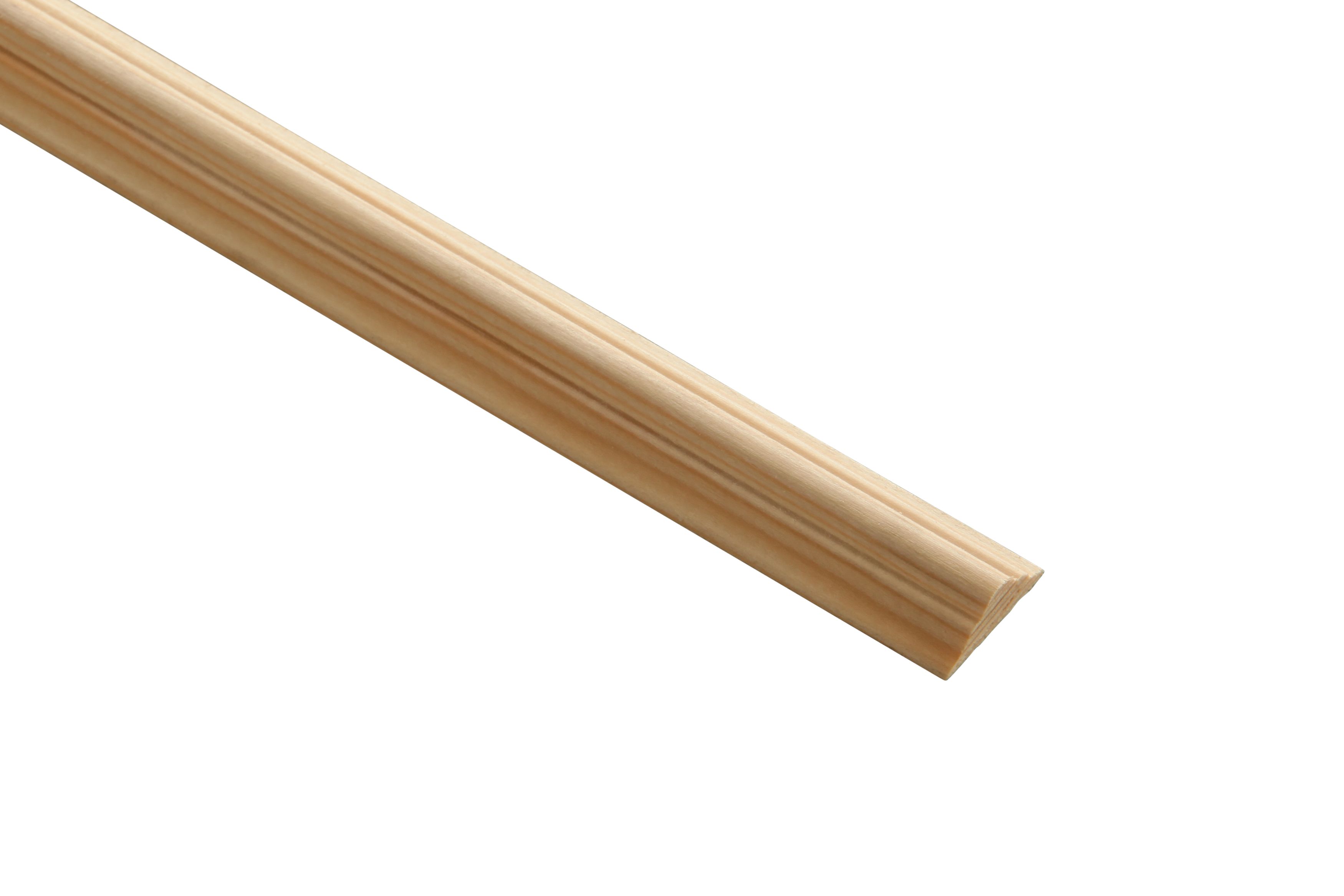 Image of Wickes Pine Double Astragal Moulding - 21 x 8 x 2400mm