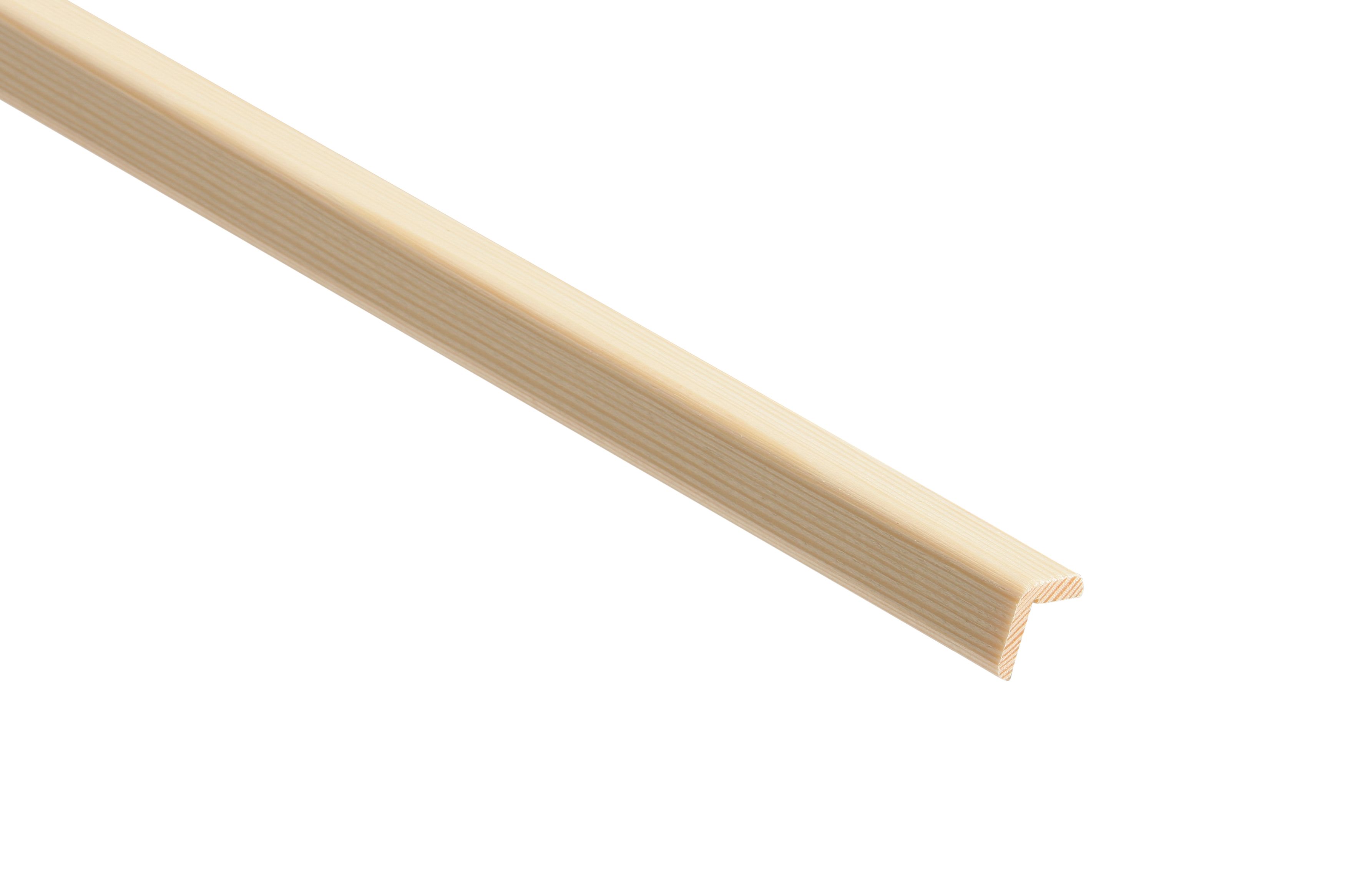 Image of Wickes Pine Cushion Corner Moulding - 27 x 27 x 2400mm