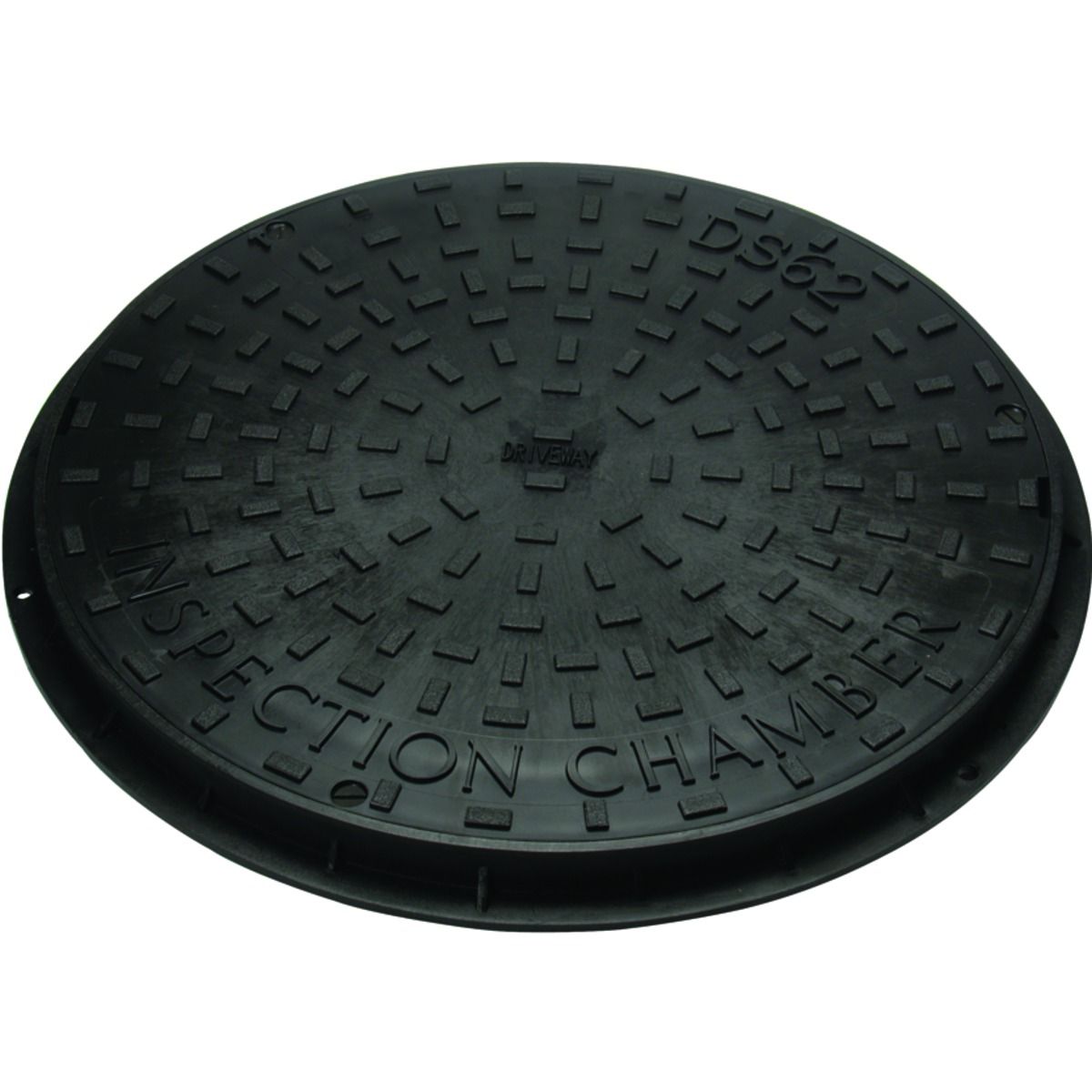 Image of Clark-drain Round 3.5 Ton Plastic Manhole Cover & Frame 450mm Diameter